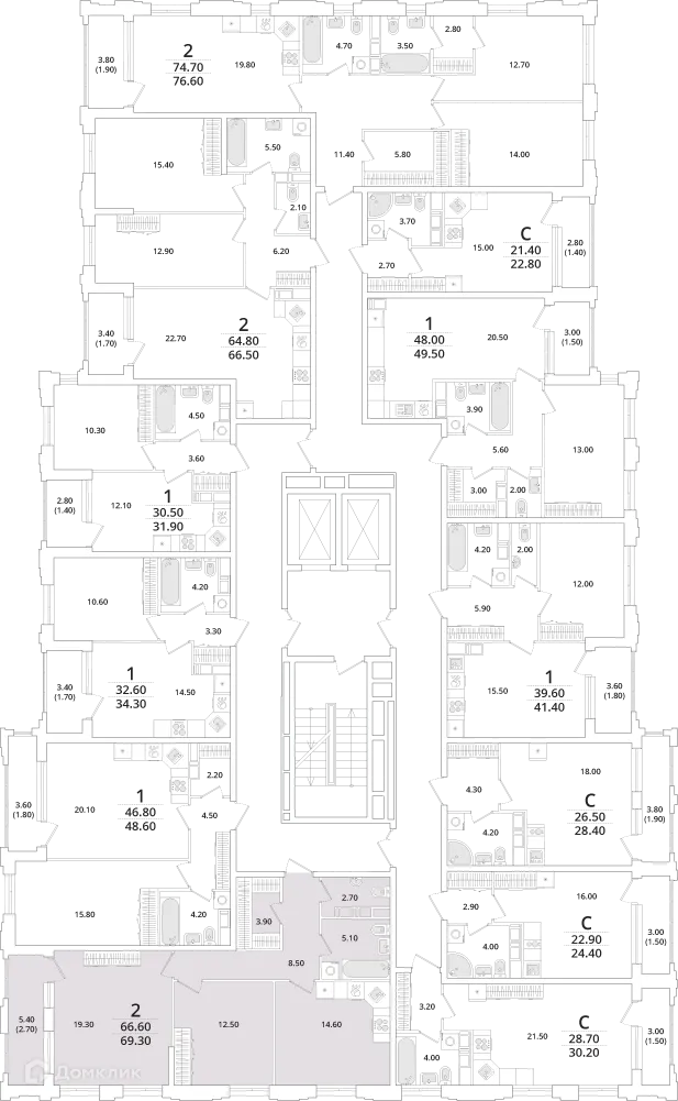 Фото квартиры в ЖК "Тайм Сквер"