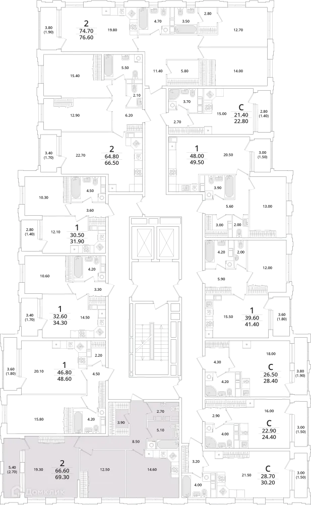 Фото квартиры в ЖК "Тайм Сквер"