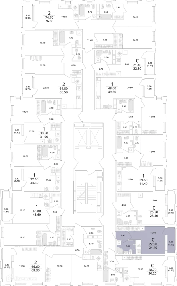 Фото квартиры в ЖК "Тайм Сквер"
