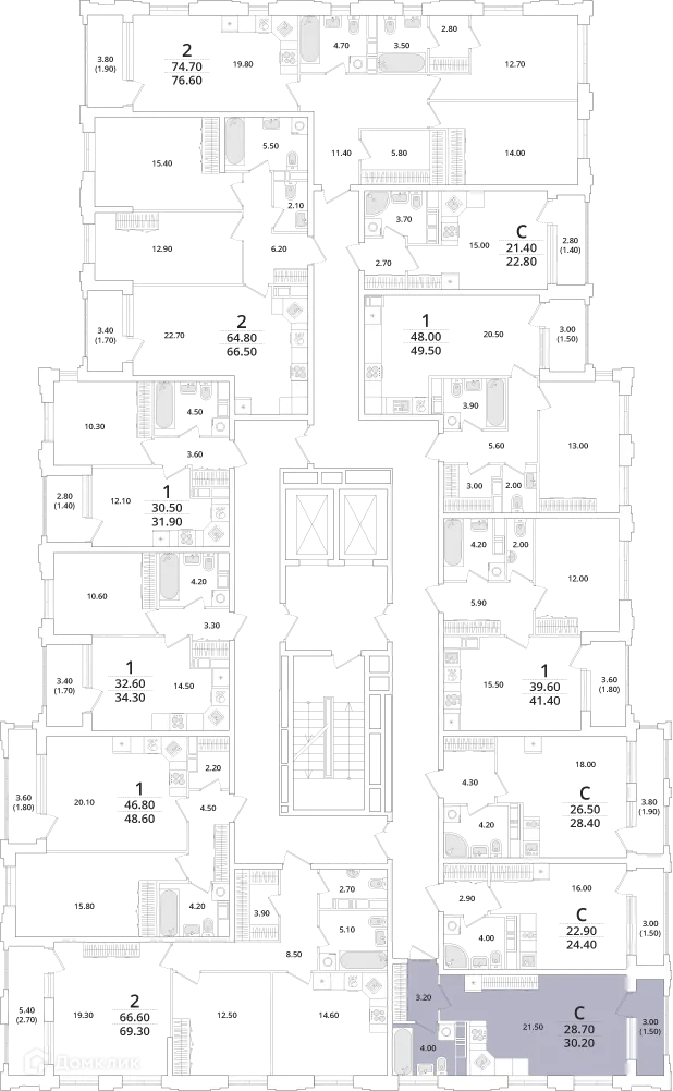 Фото квартиры в ЖК "Тайм Сквер"