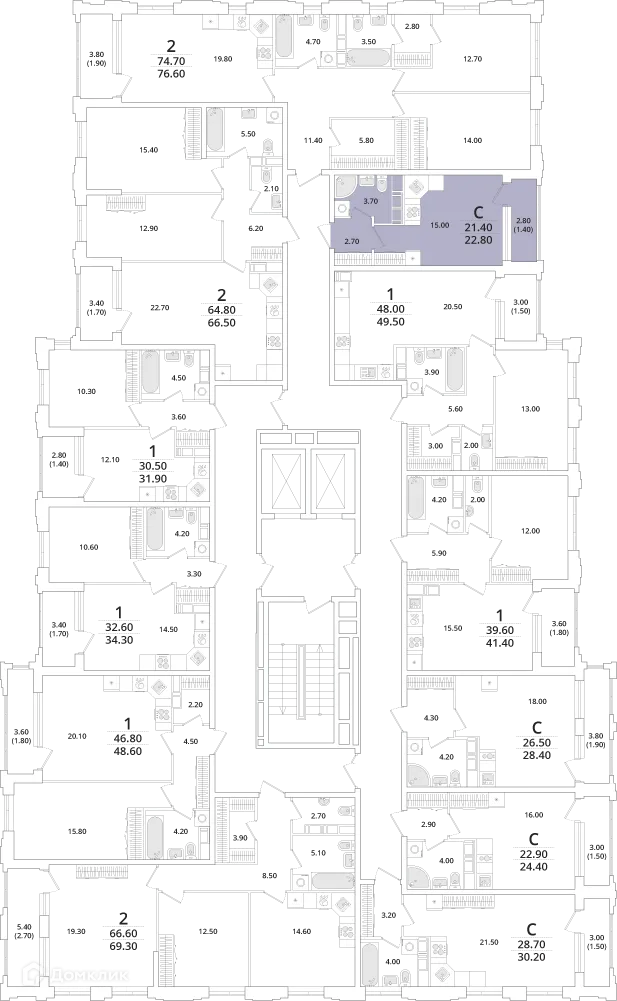 Фото квартиры в ЖК "Тайм Сквер"