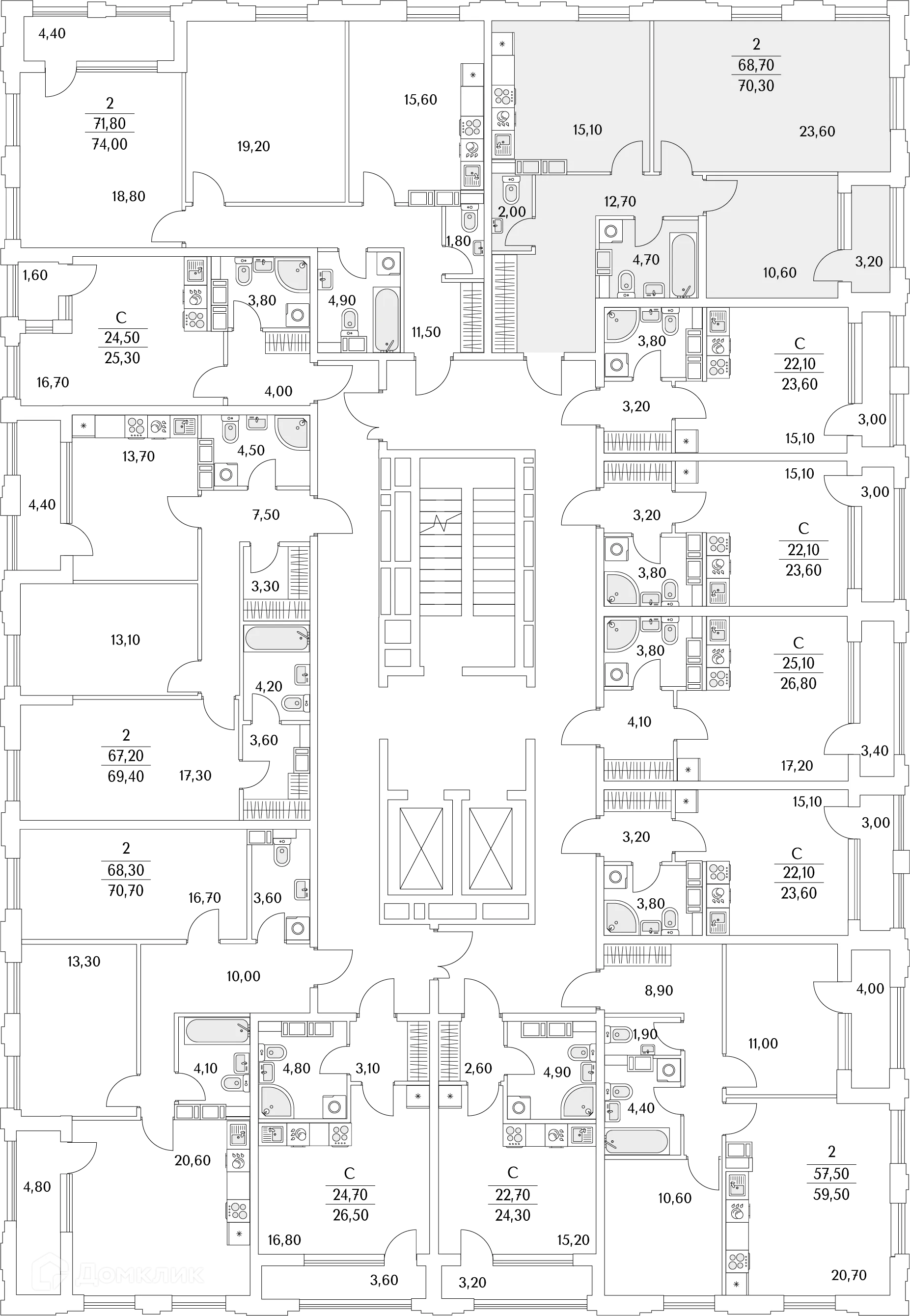 Фото квартиры в ЖК "Тайм Сквер"