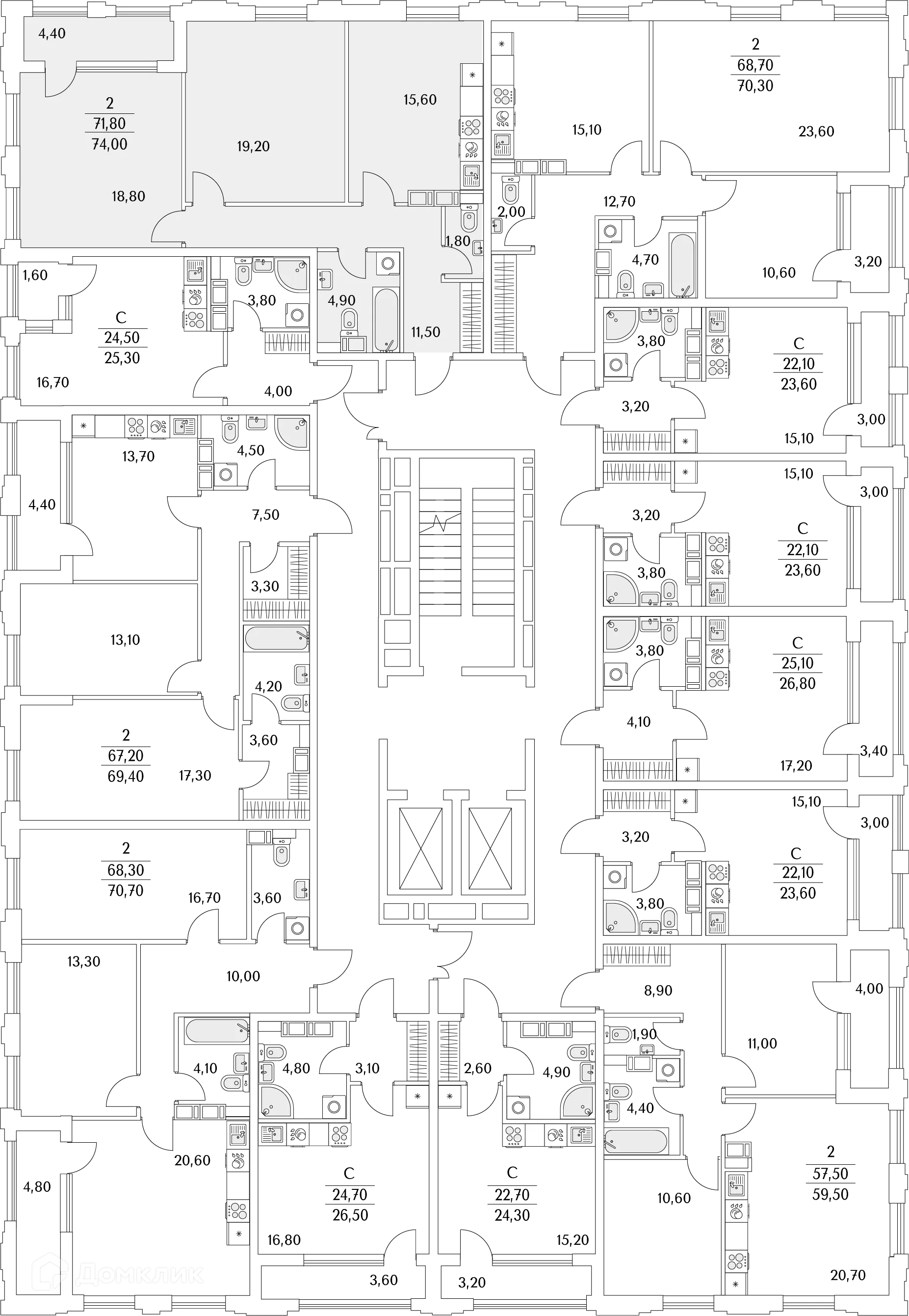Фото квартиры в ЖК "Тайм Сквер"
