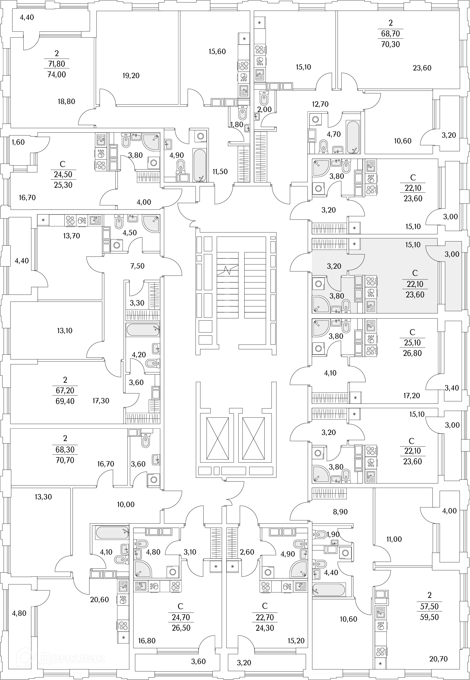 Фото квартиры в ЖК "Тайм Сквер"