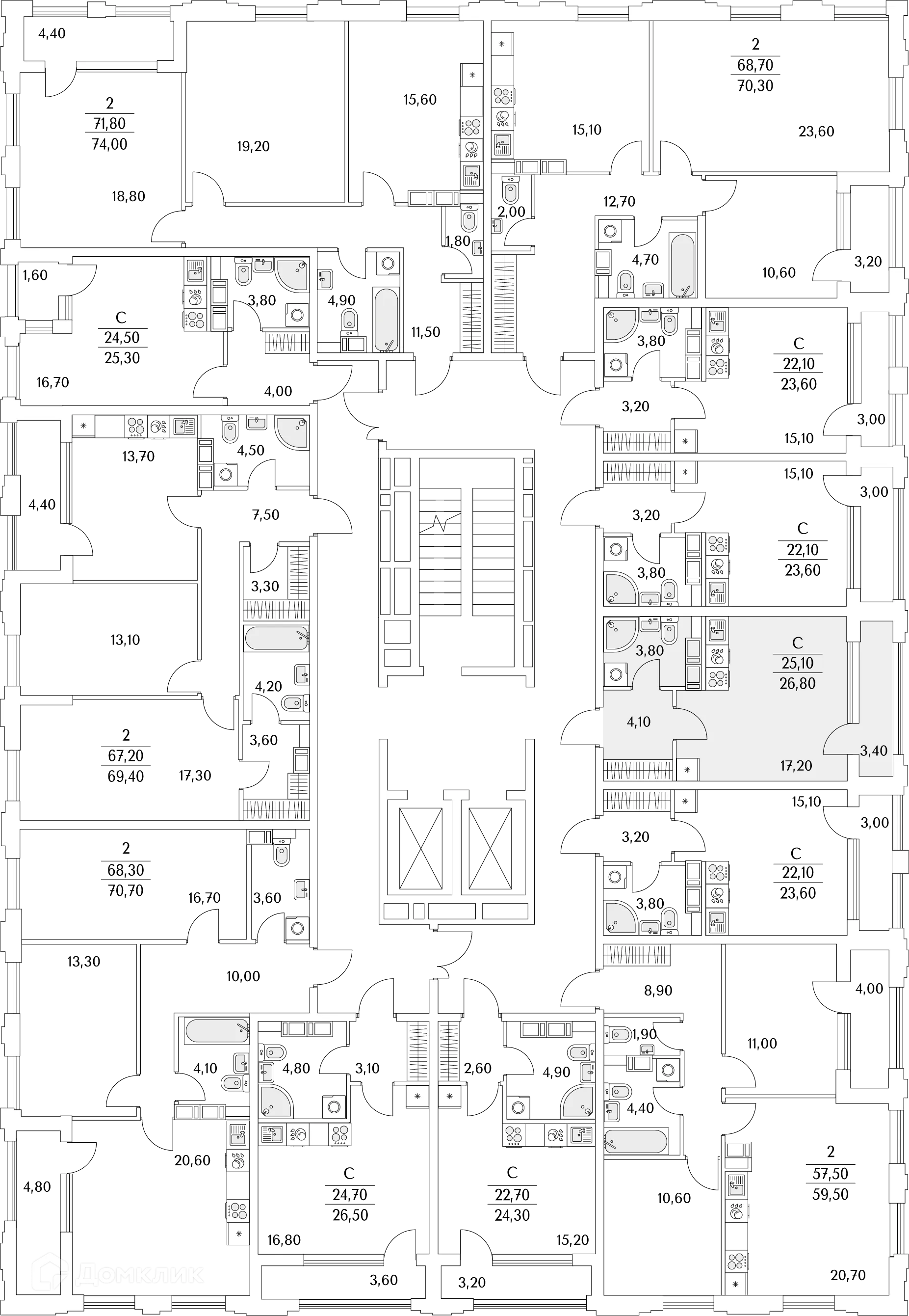 Фото квартиры в ЖК "Тайм Сквер"