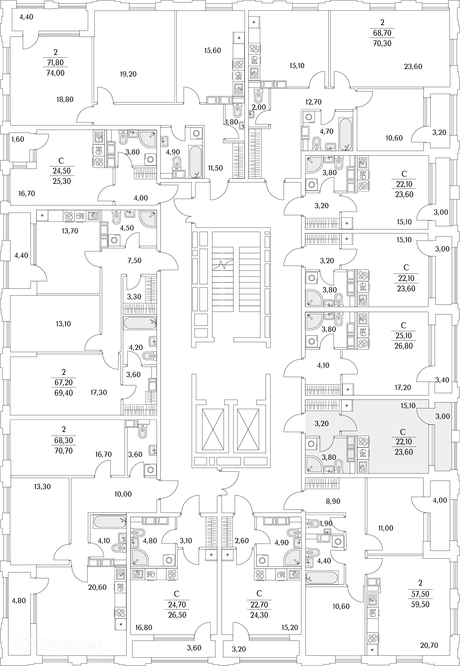 Фото квартиры в ЖК "Тайм Сквер"