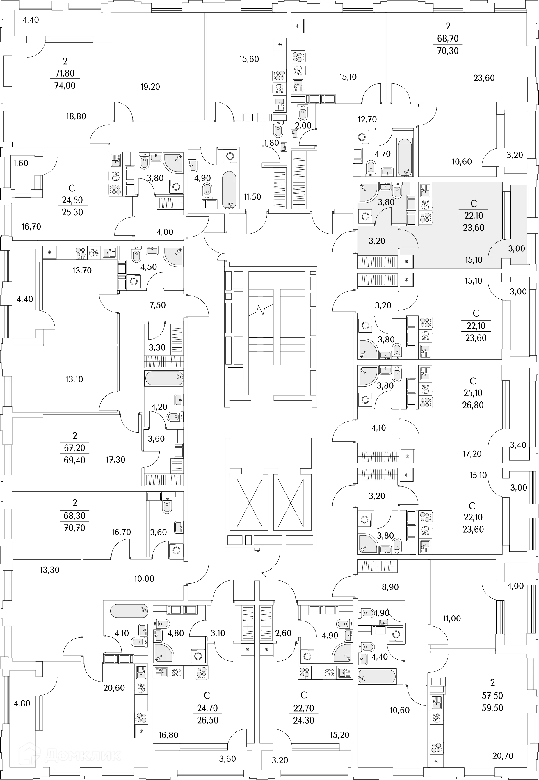Фото квартиры в ЖК "Тайм Сквер"
