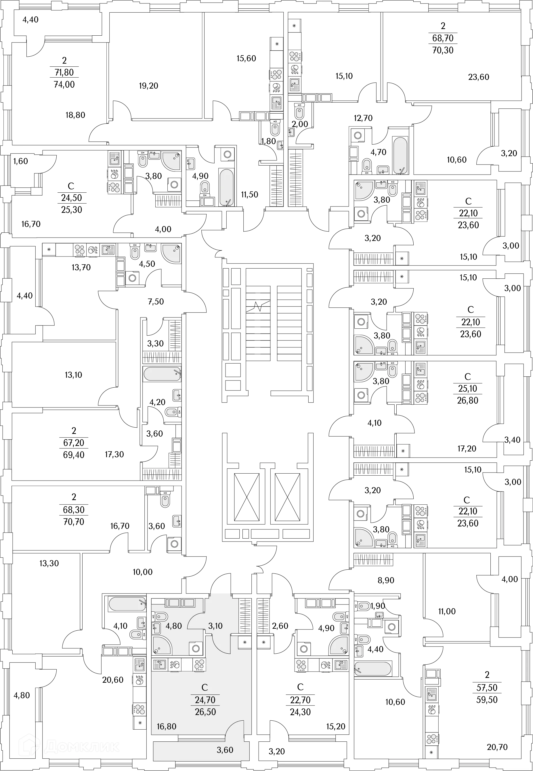 Фото квартиры в ЖК "Тайм Сквер"