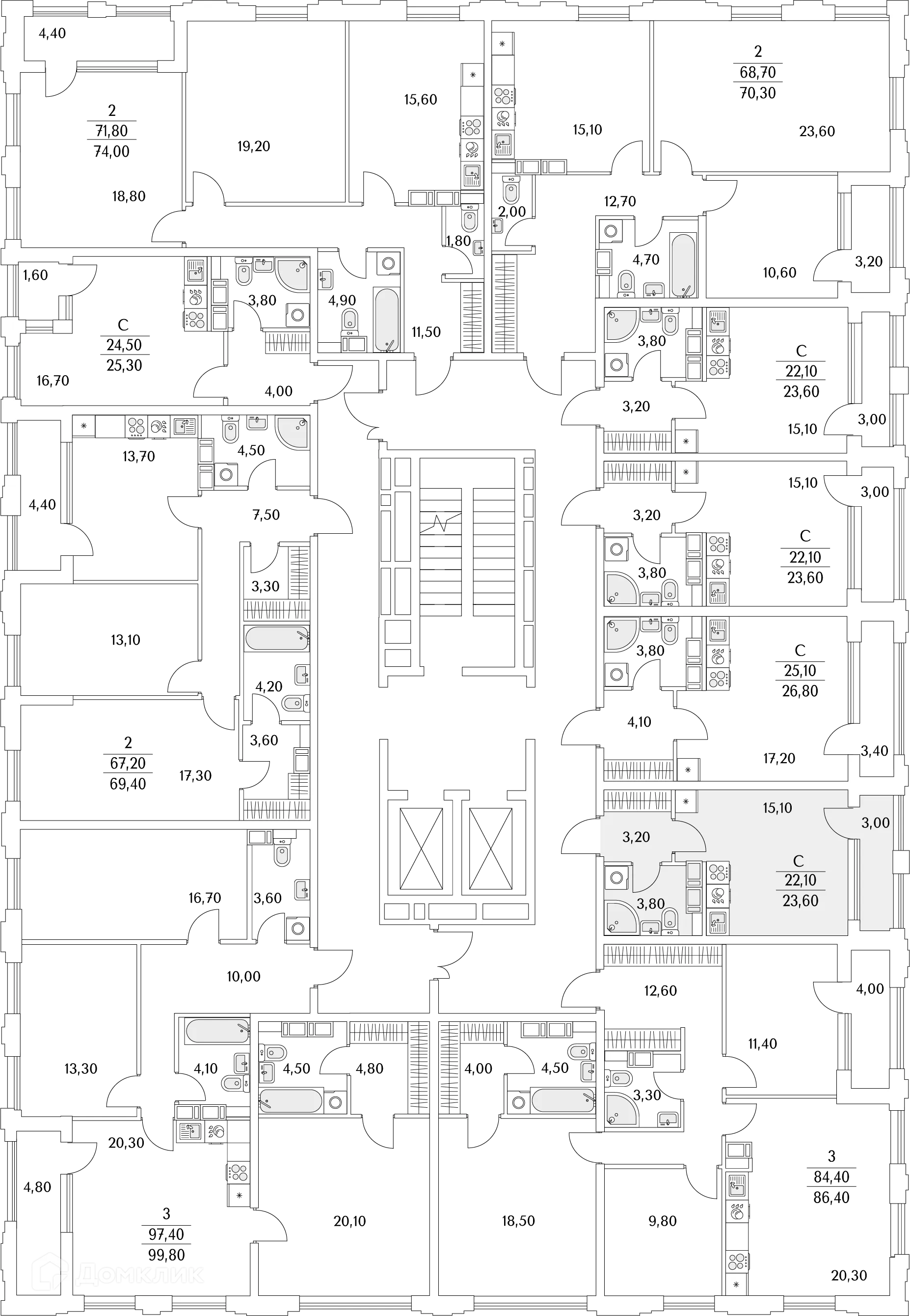 Фото квартиры в ЖК "Тайм Сквер"
