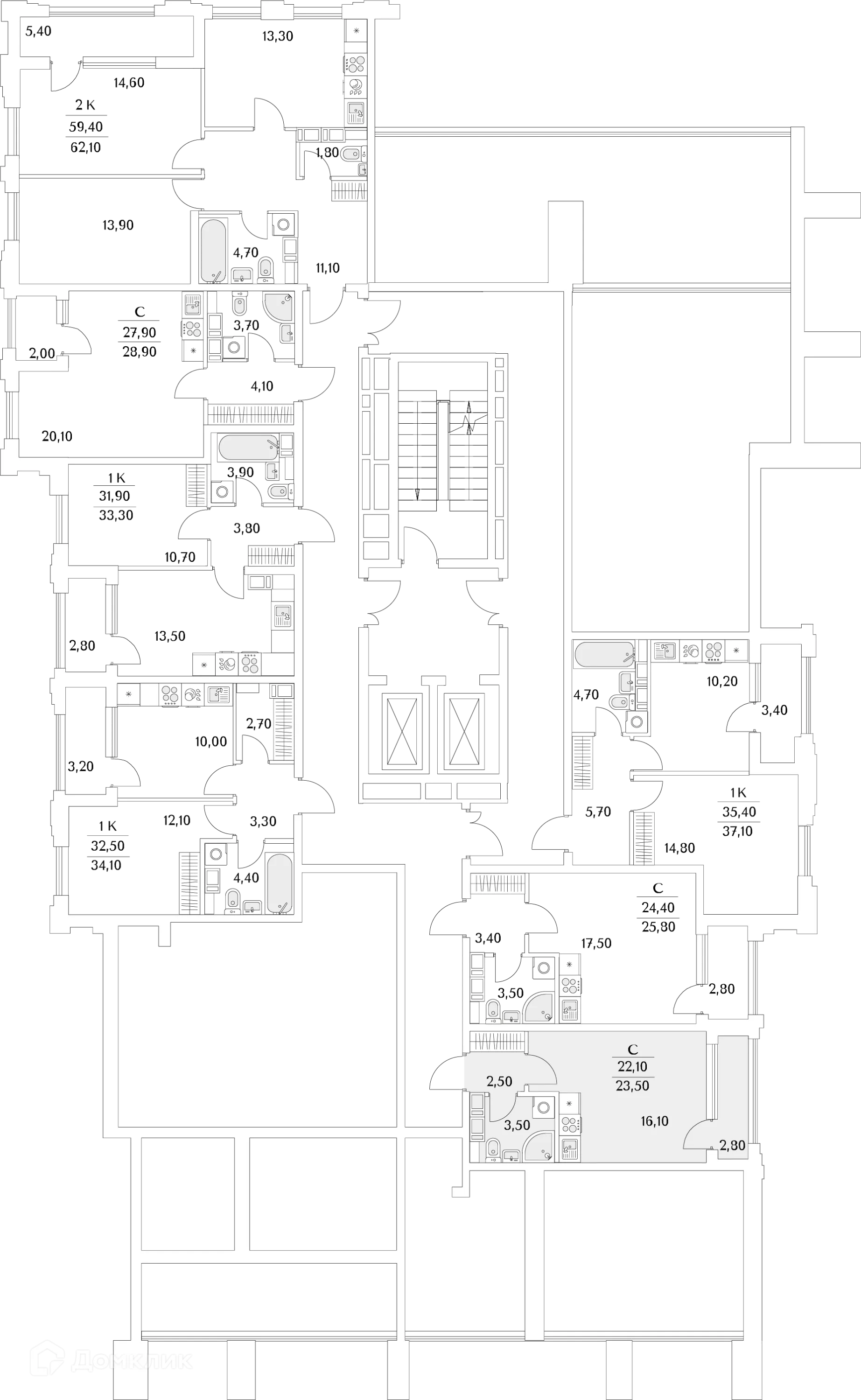 Фото квартиры в ЖК "Тайм Сквер"