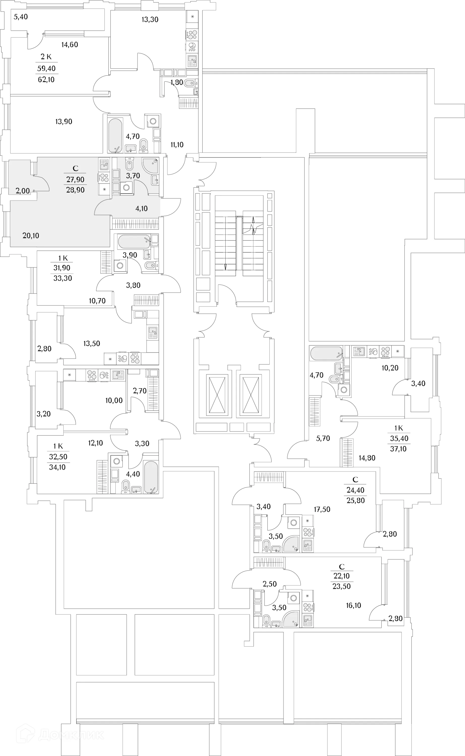 Фото квартиры в ЖК "Тайм Сквер"