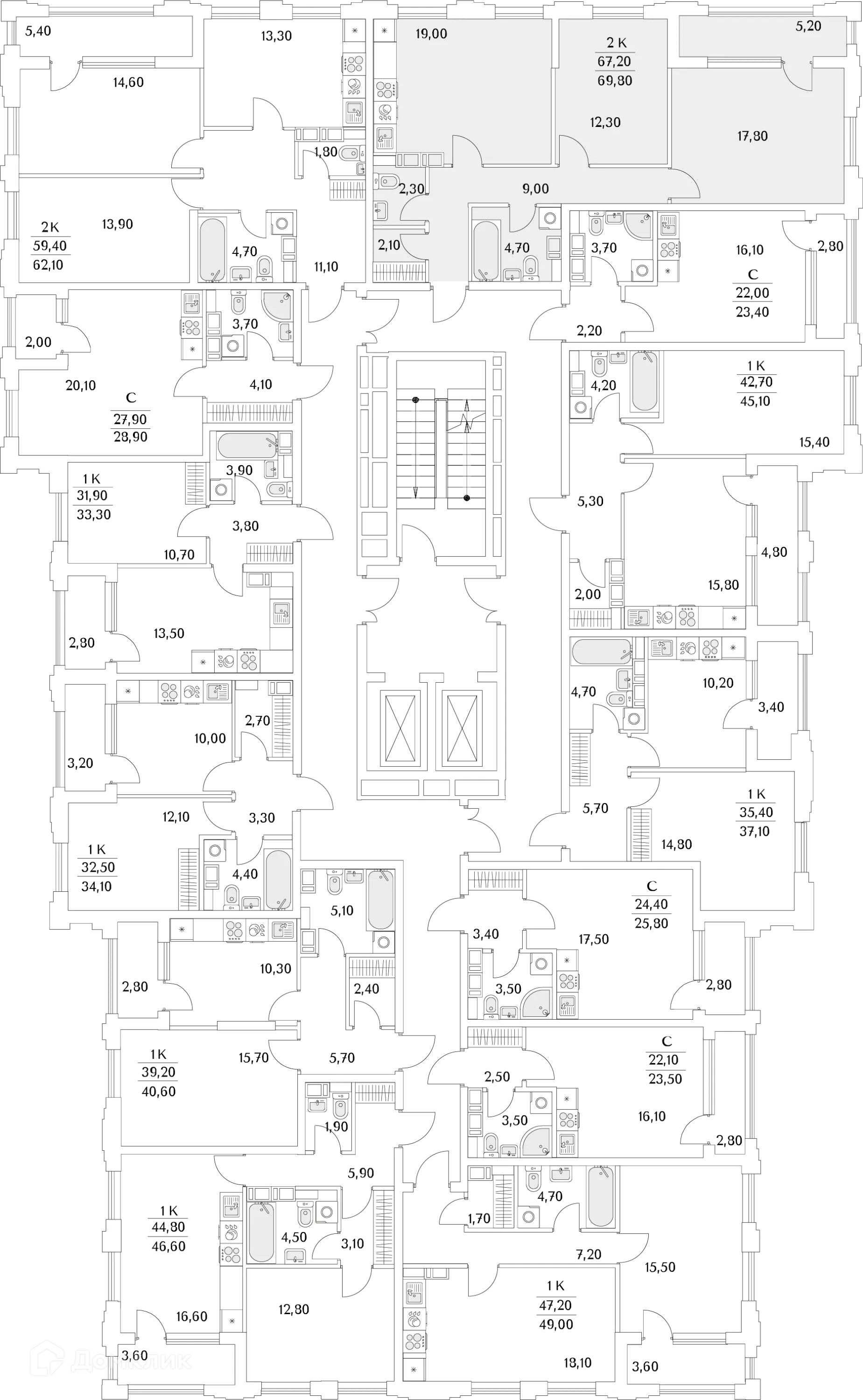 Фото квартиры в ЖК "Тайм Сквер"