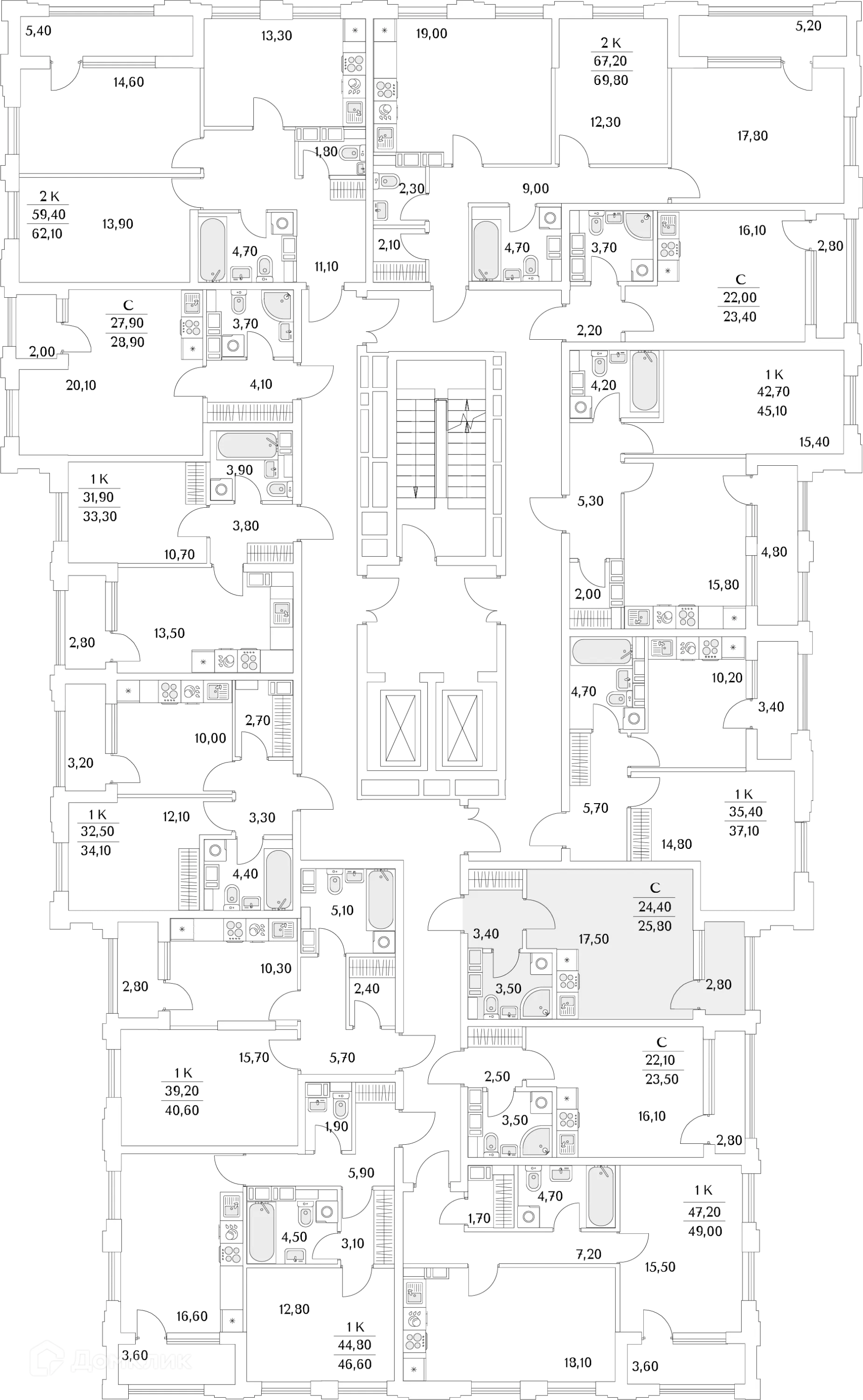 Фото квартиры в ЖК "Тайм Сквер"