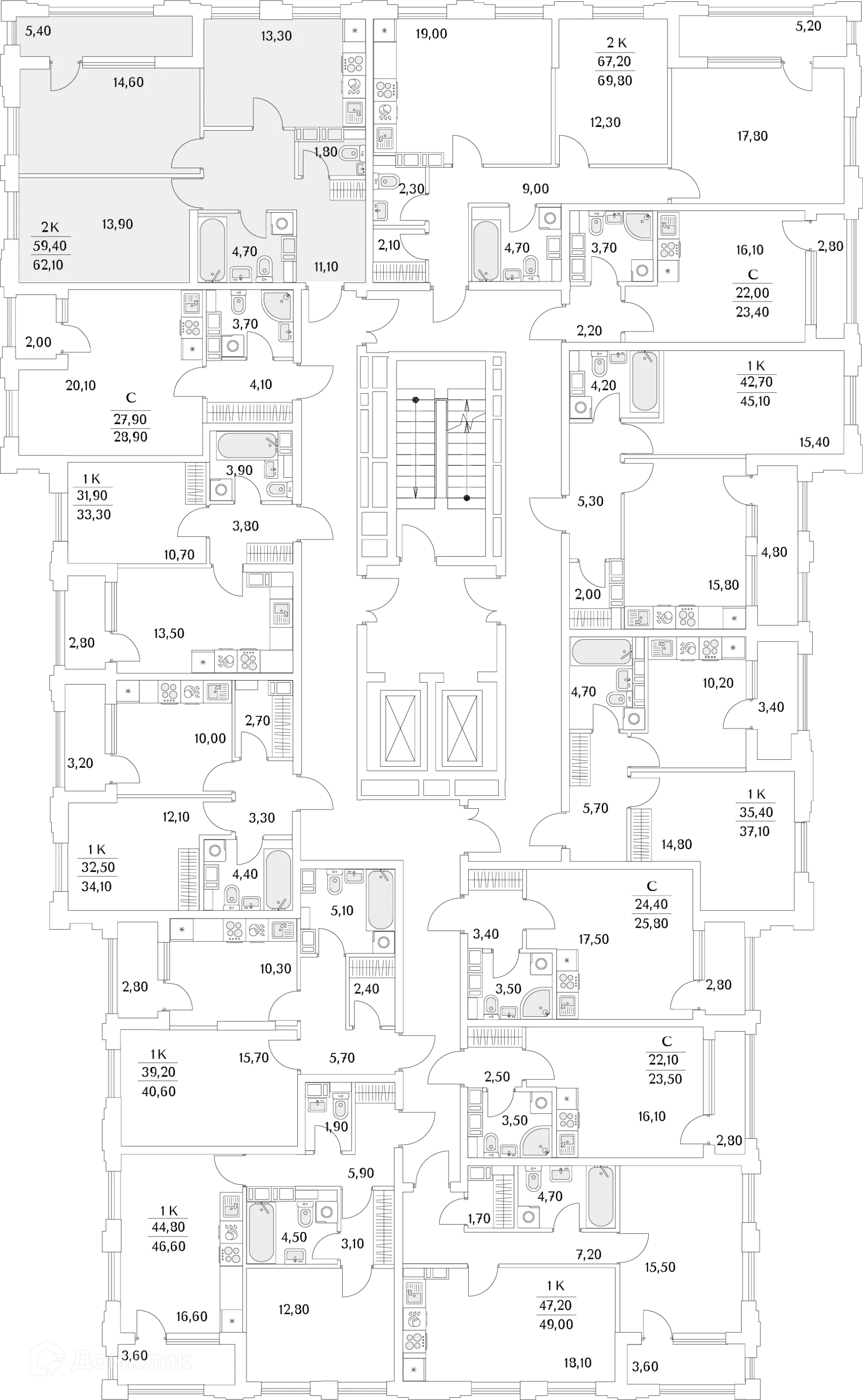 Фото квартиры в ЖК "Тайм Сквер"