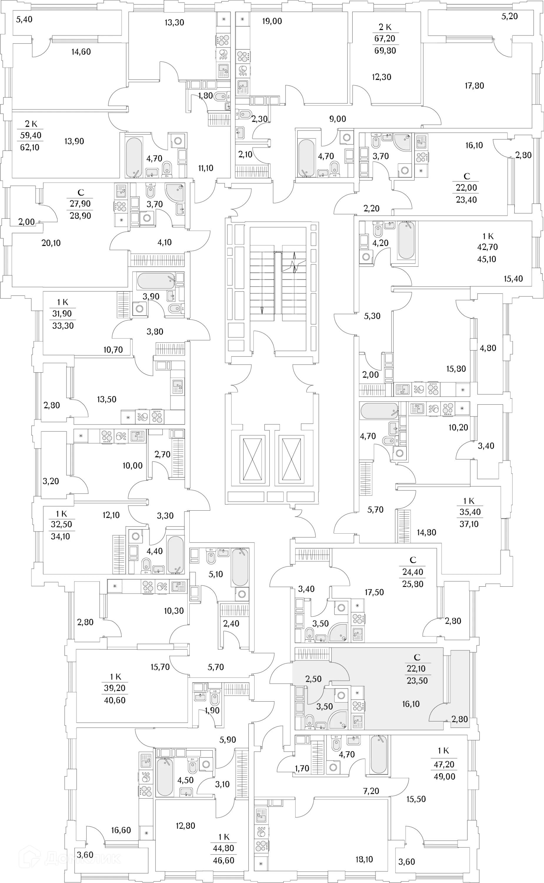 Фото квартиры в ЖК "Тайм Сквер"