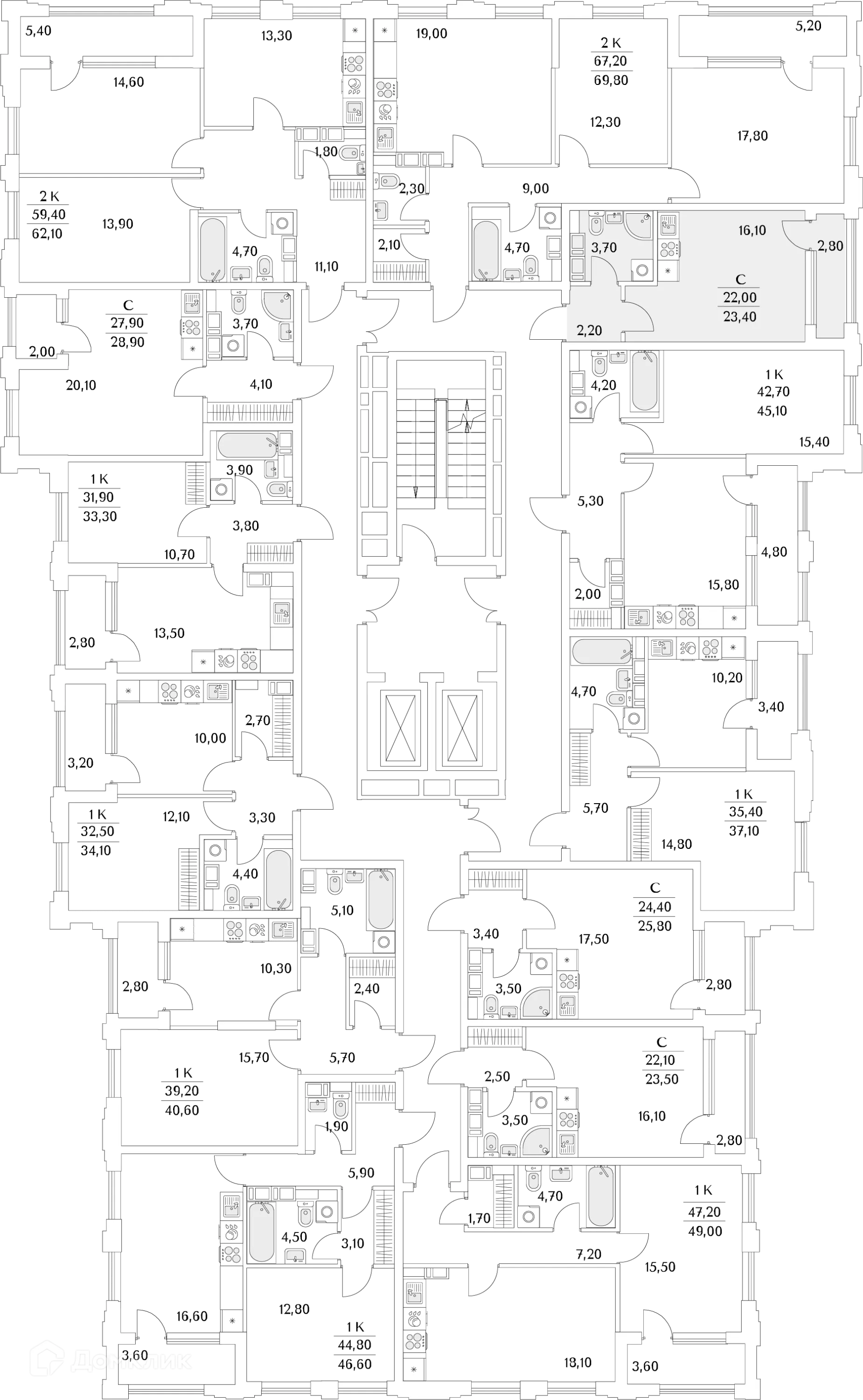 Фото квартиры в ЖК "Тайм Сквер"