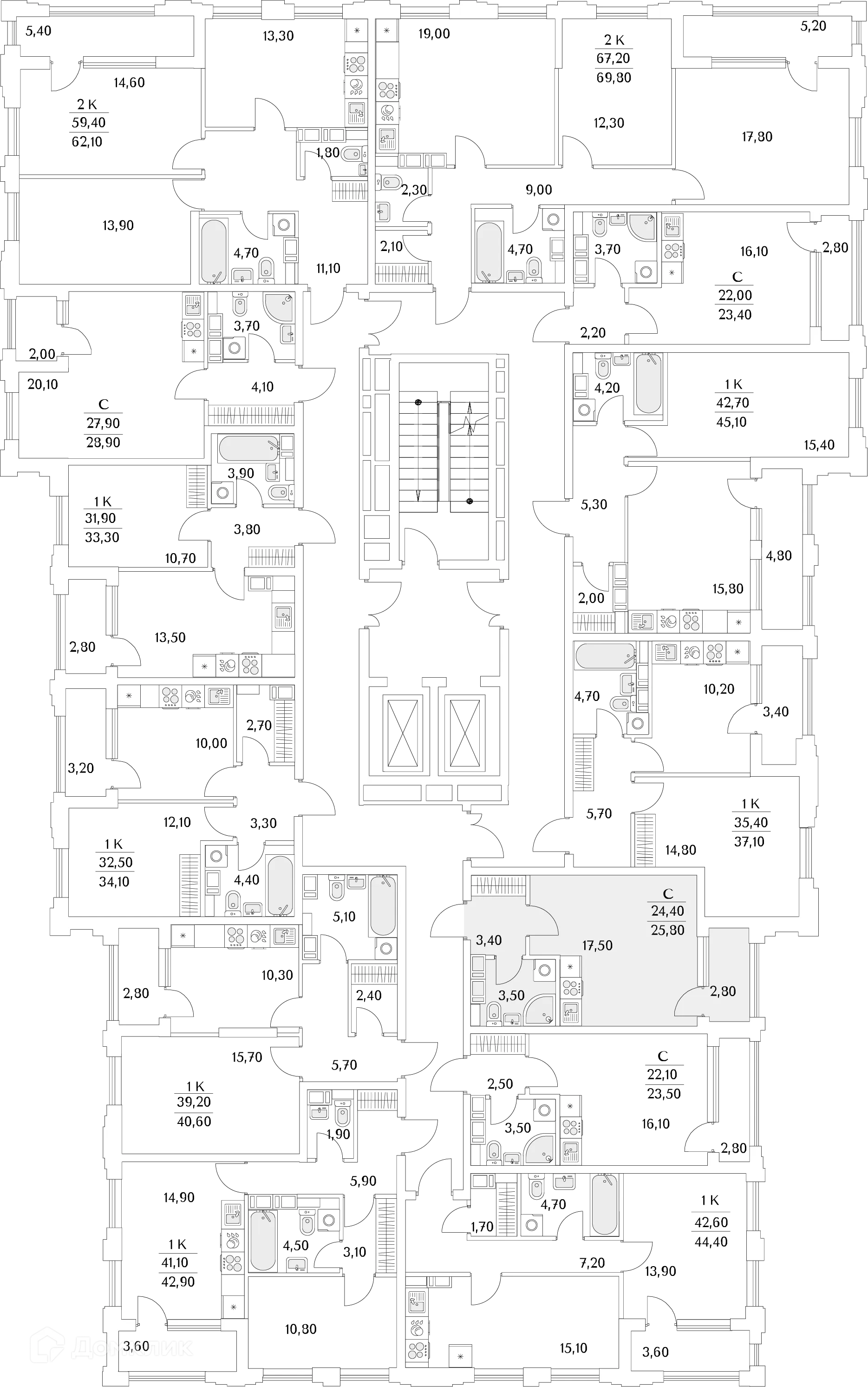 Фото квартиры в ЖК "Тайм Сквер"