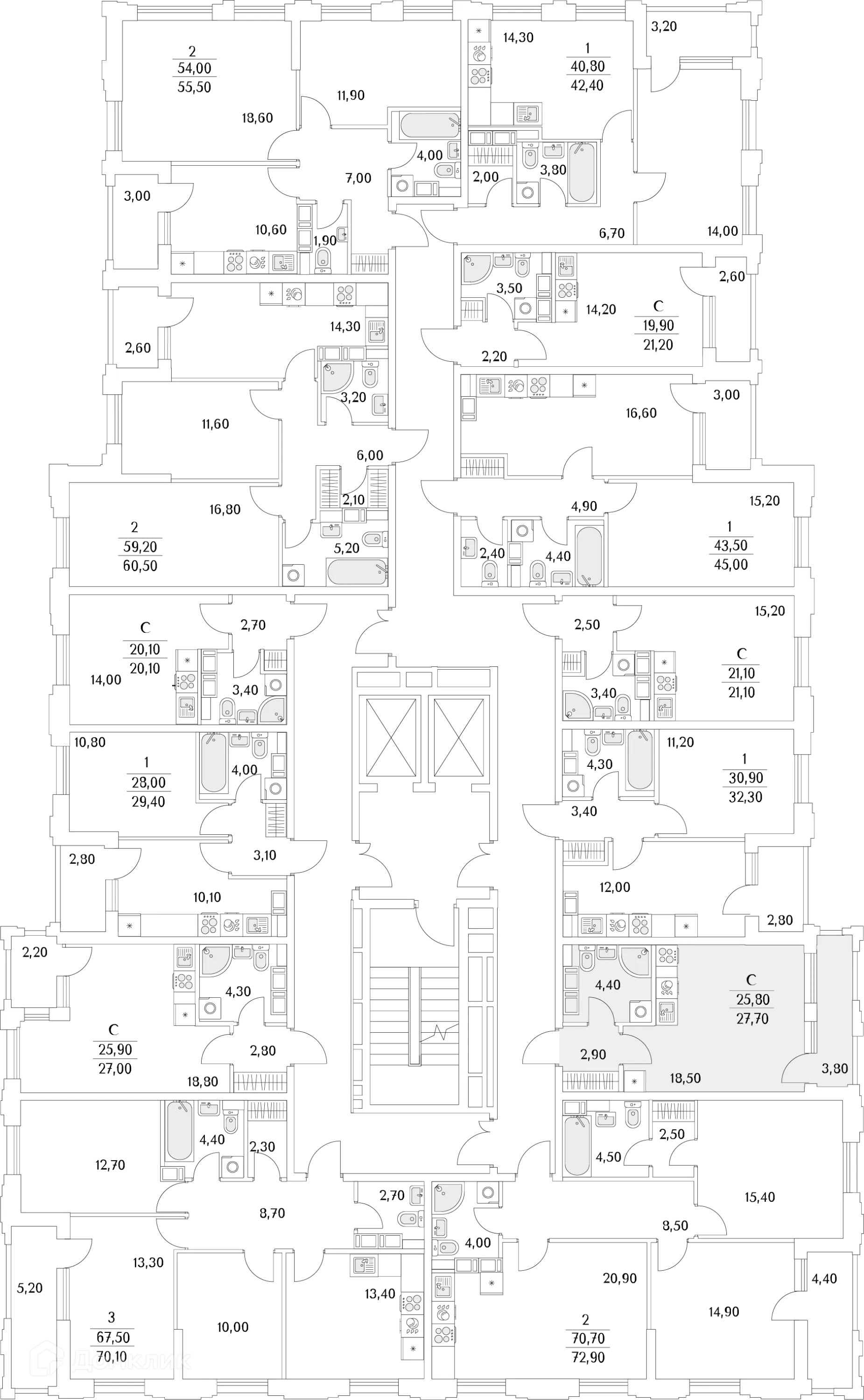 Фото квартиры в ЖК "Тайм Сквер"