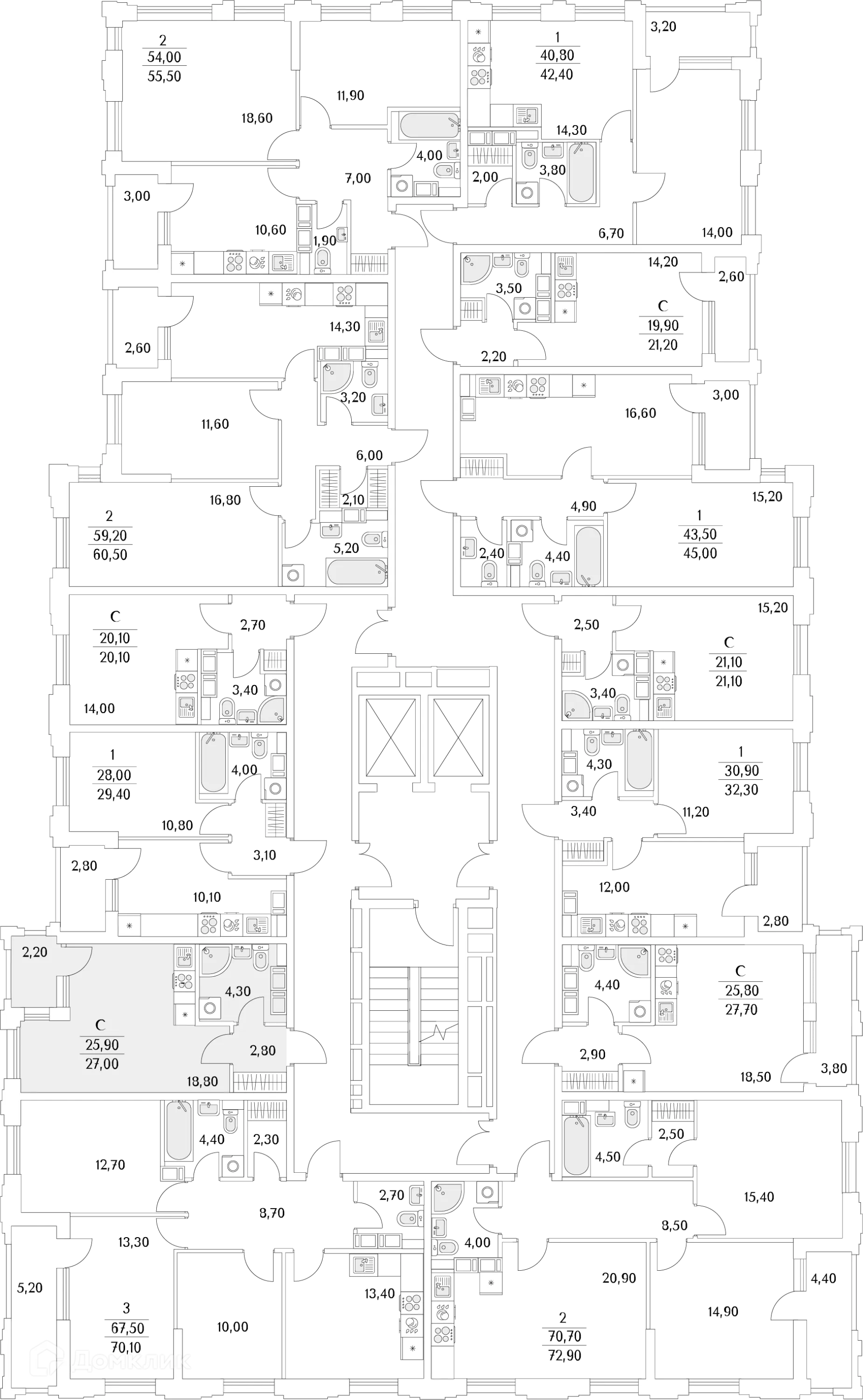 Фото квартиры в ЖК "Тайм Сквер"