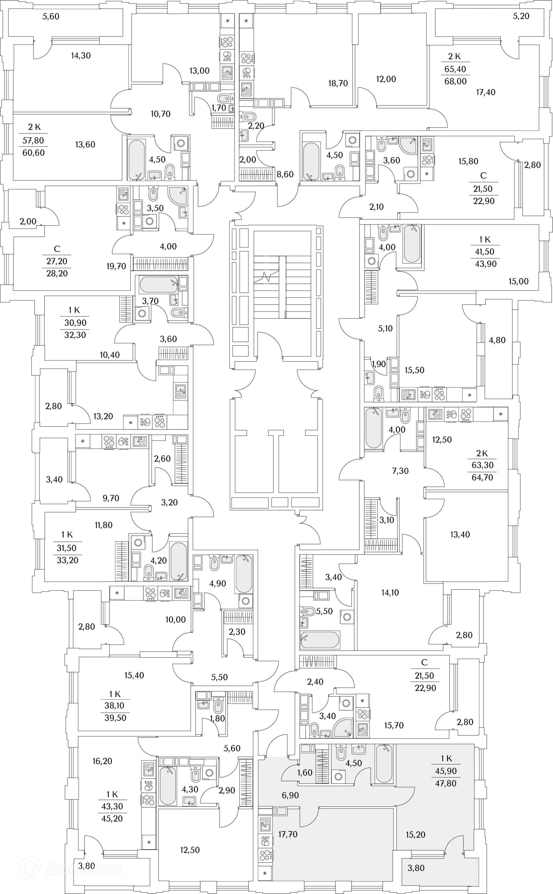Фото квартиры в ЖК "Тайм Сквер"
