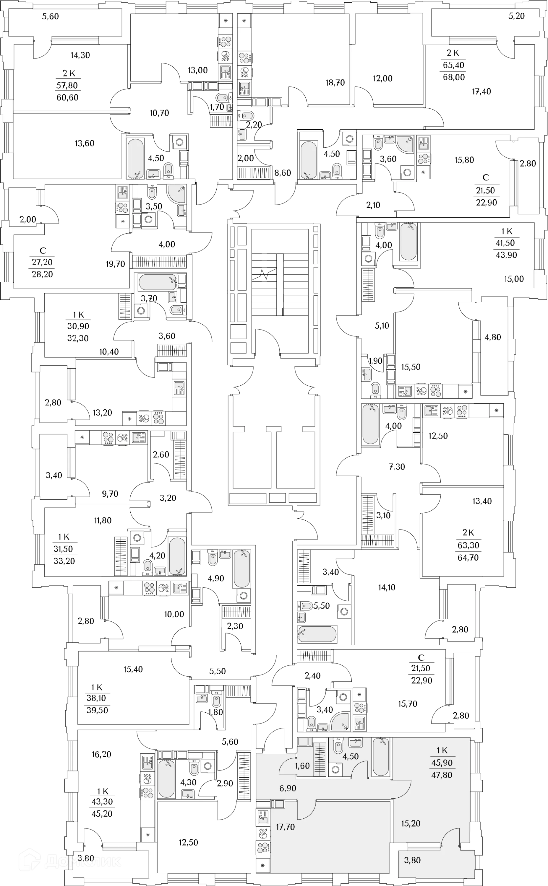 Фото квартиры в ЖК "Тайм Сквер"