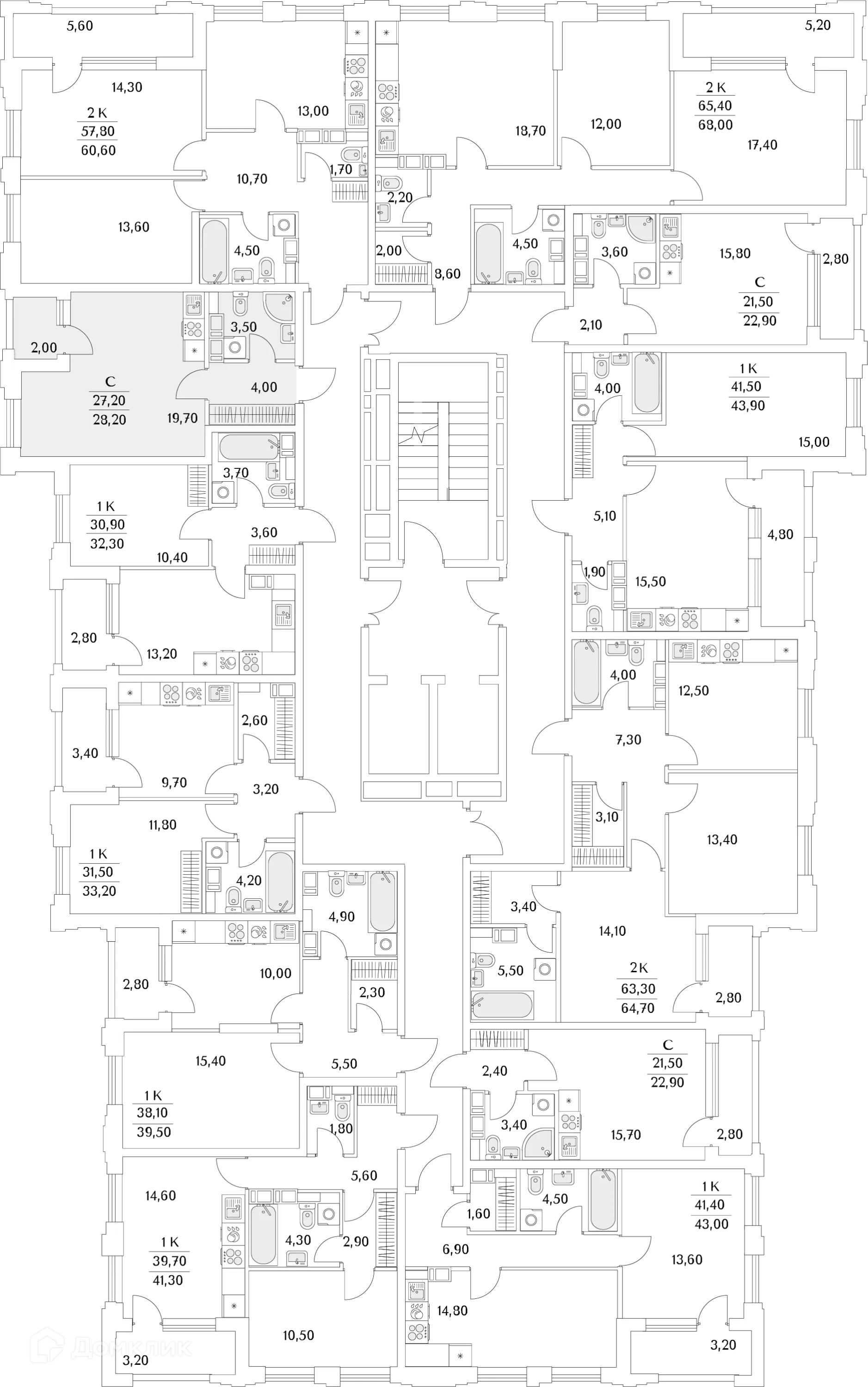 Фото квартиры в ЖК "Тайм Сквер"