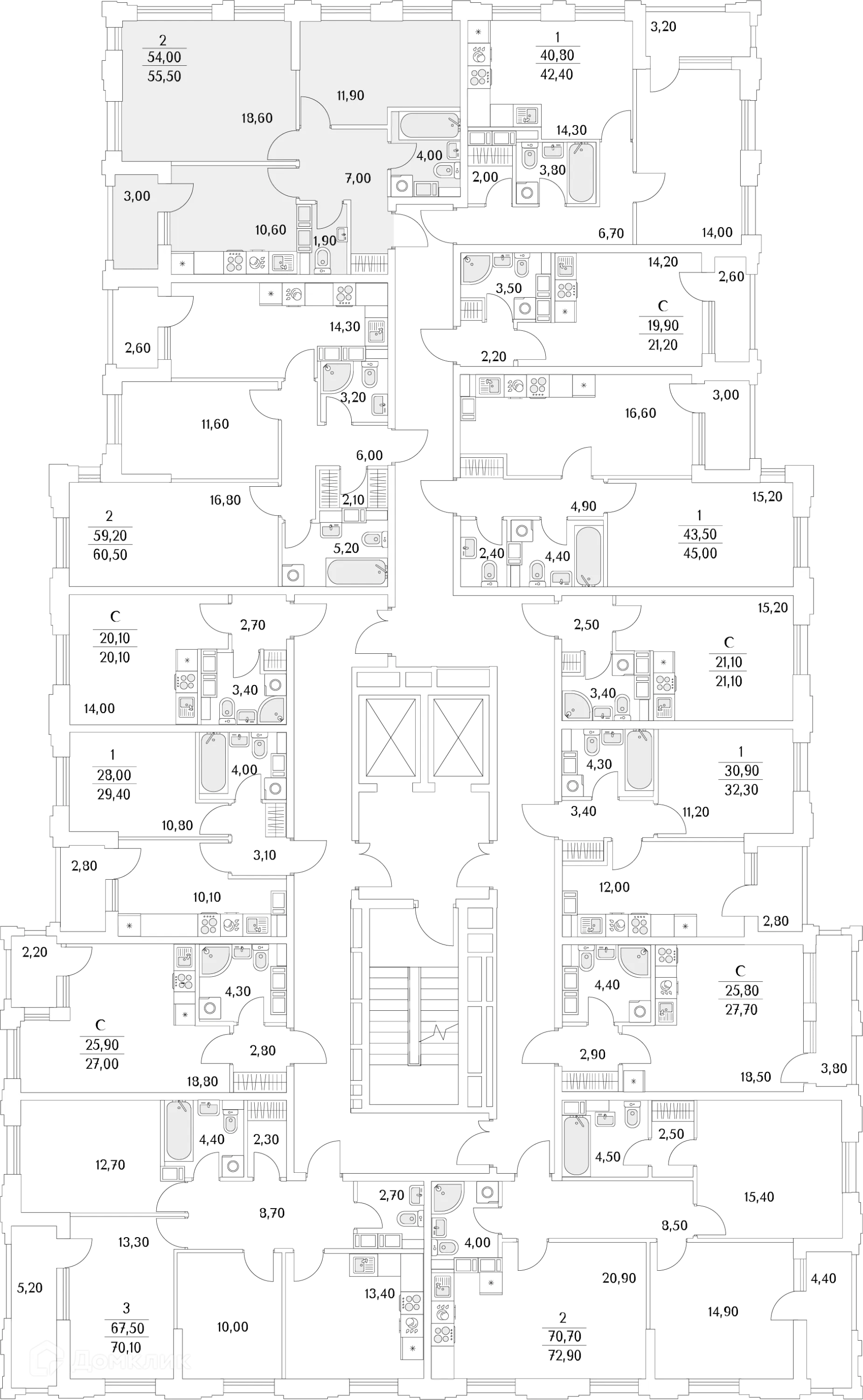 Фото квартиры в ЖК "Тайм Сквер"