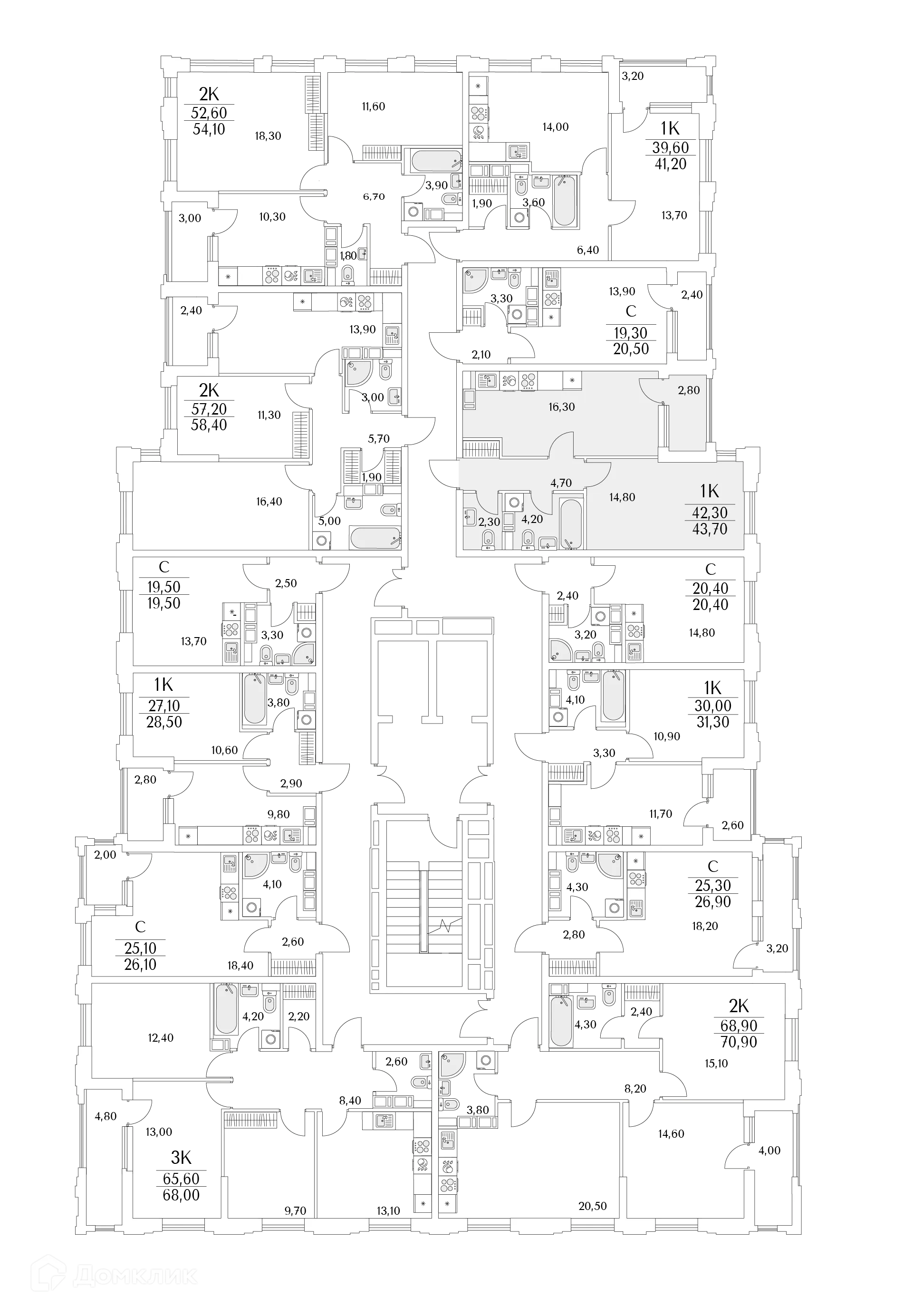 Фото квартиры в ЖК "Тайм Сквер"