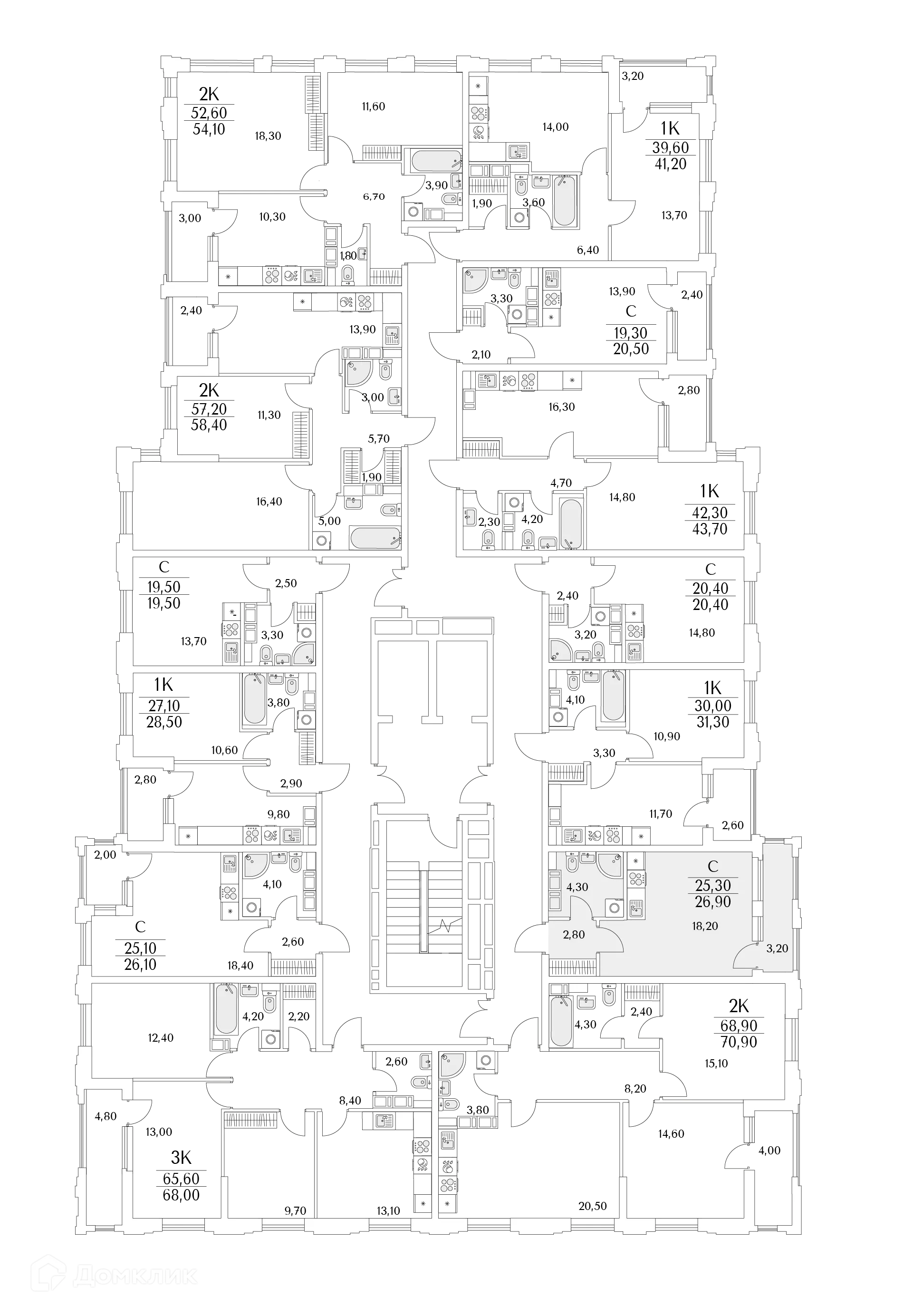 Фото квартиры в ЖК "Тайм Сквер"