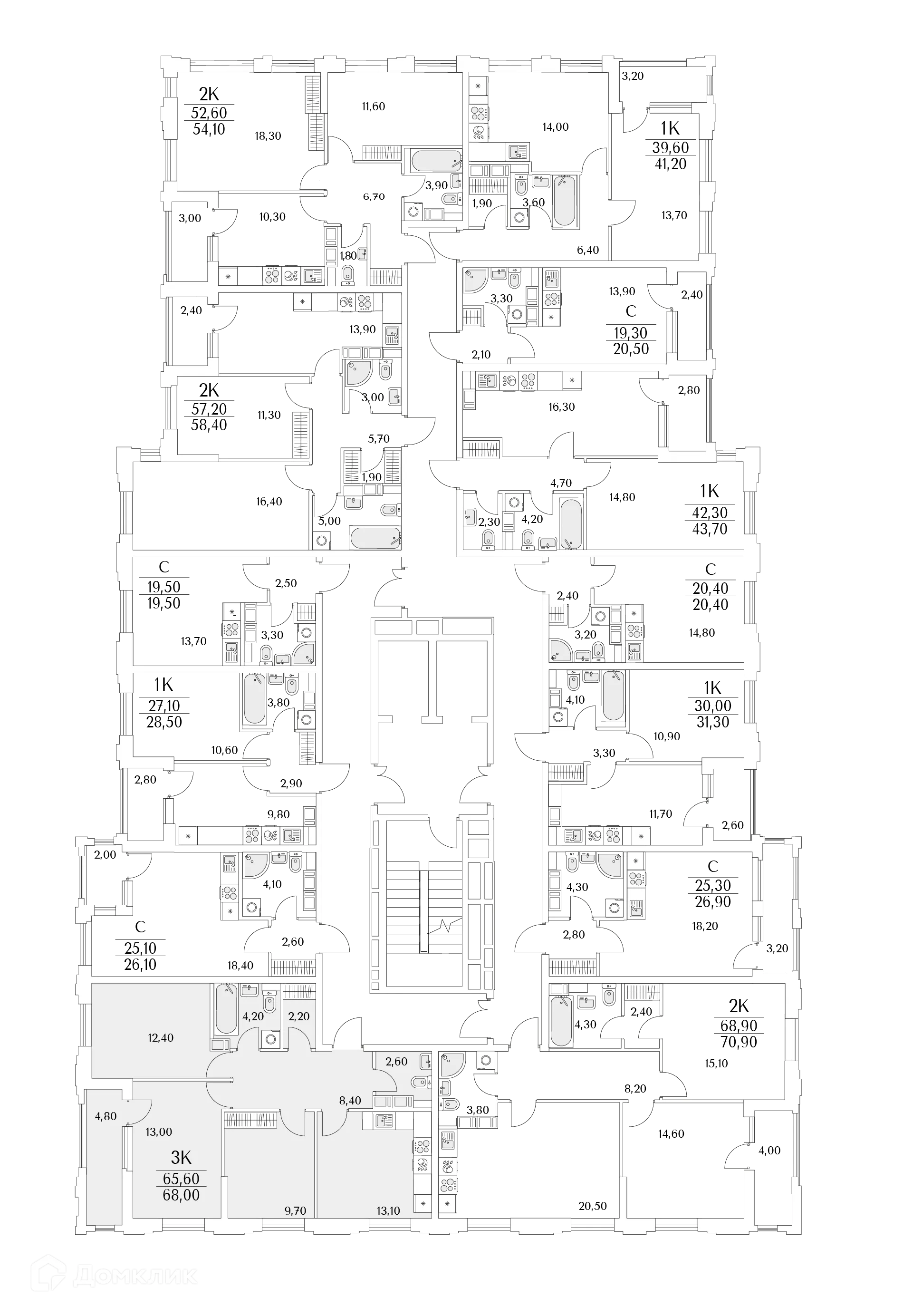 Фото квартиры в ЖК "Тайм Сквер"