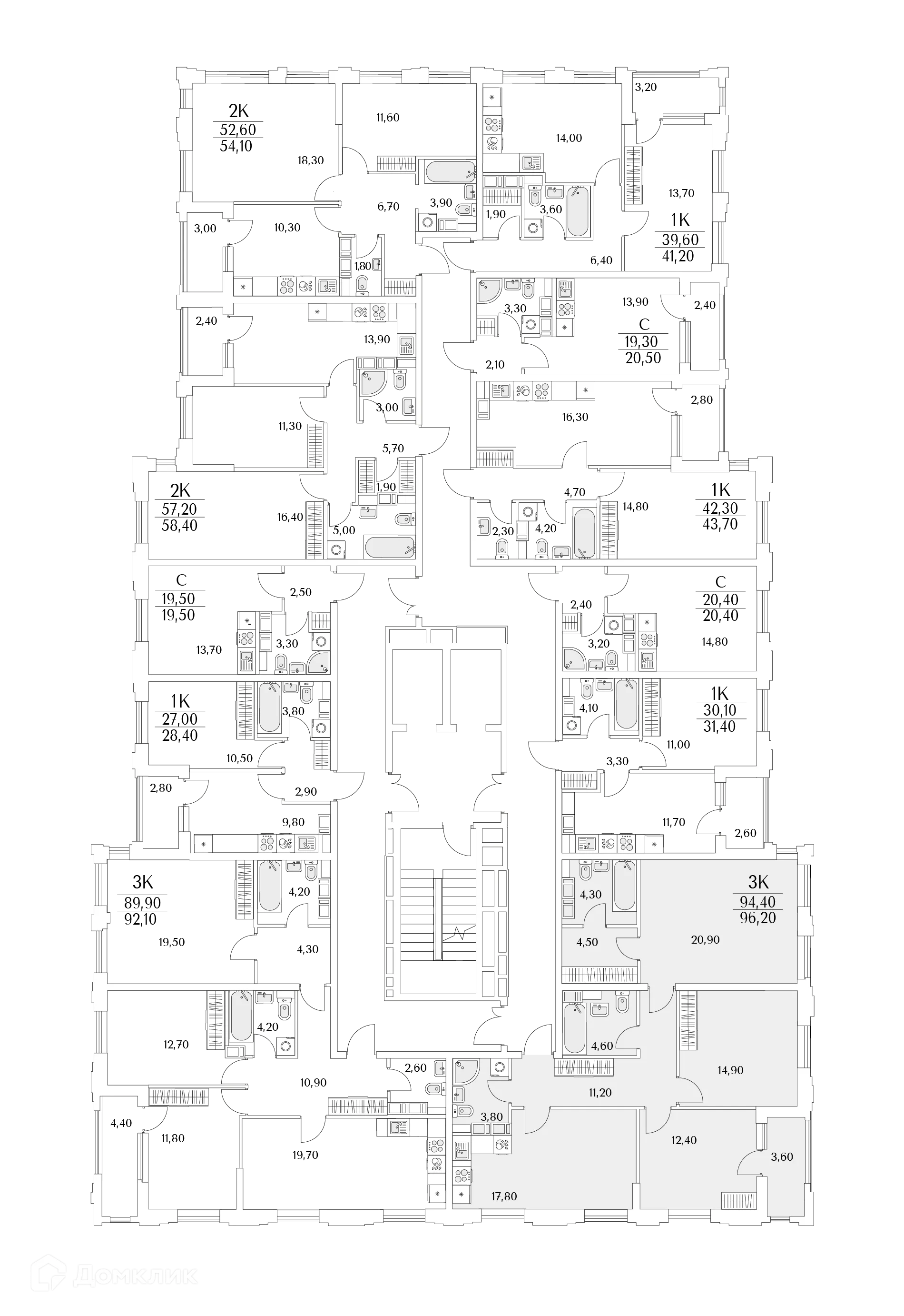 Фото квартиры в ЖК "Тайм Сквер"