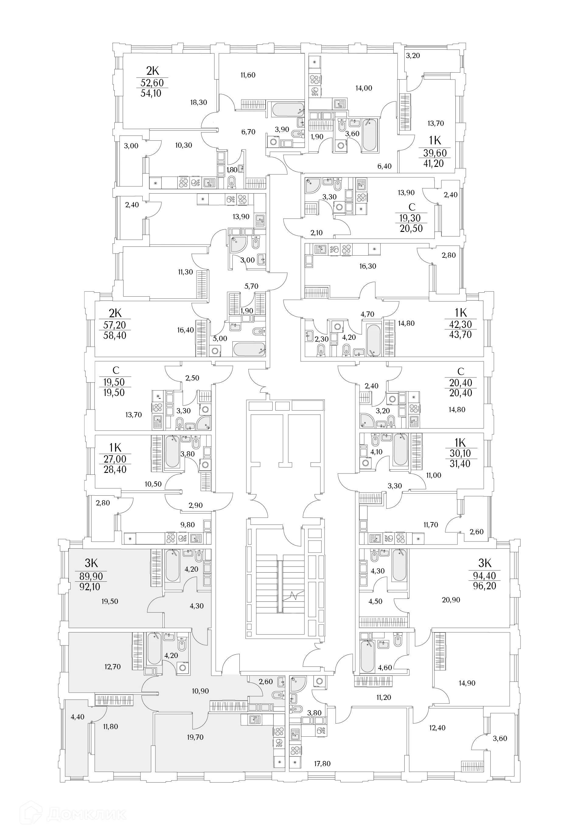 Фото квартиры в ЖК "Тайм Сквер"