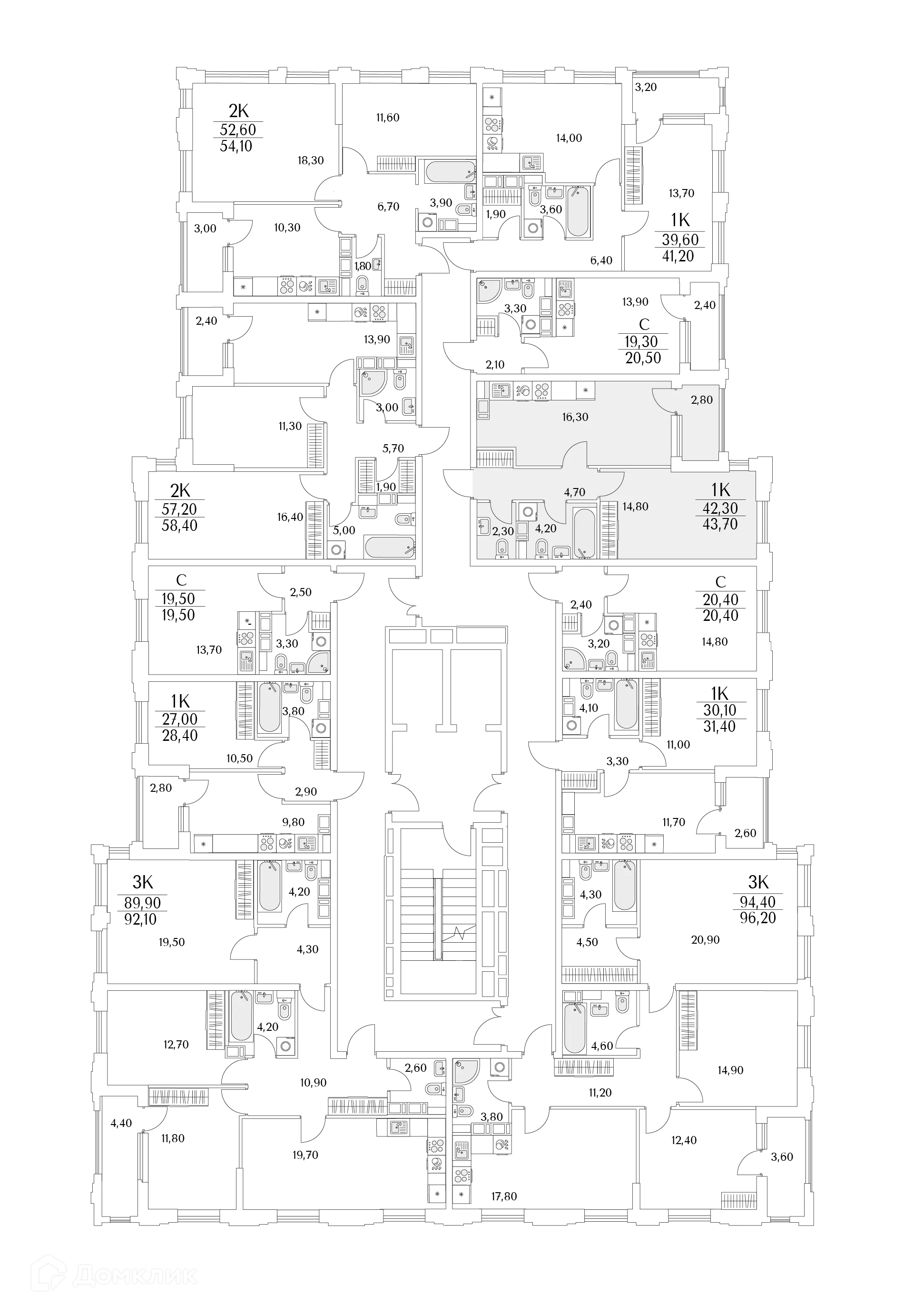 Фото квартиры в ЖК "Тайм Сквер"