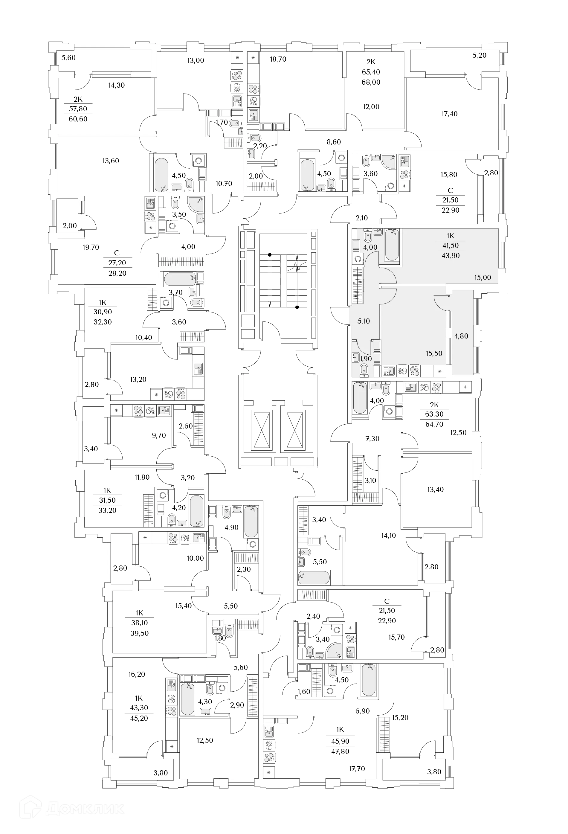 Фото квартиры в ЖК "Тайм Сквер"