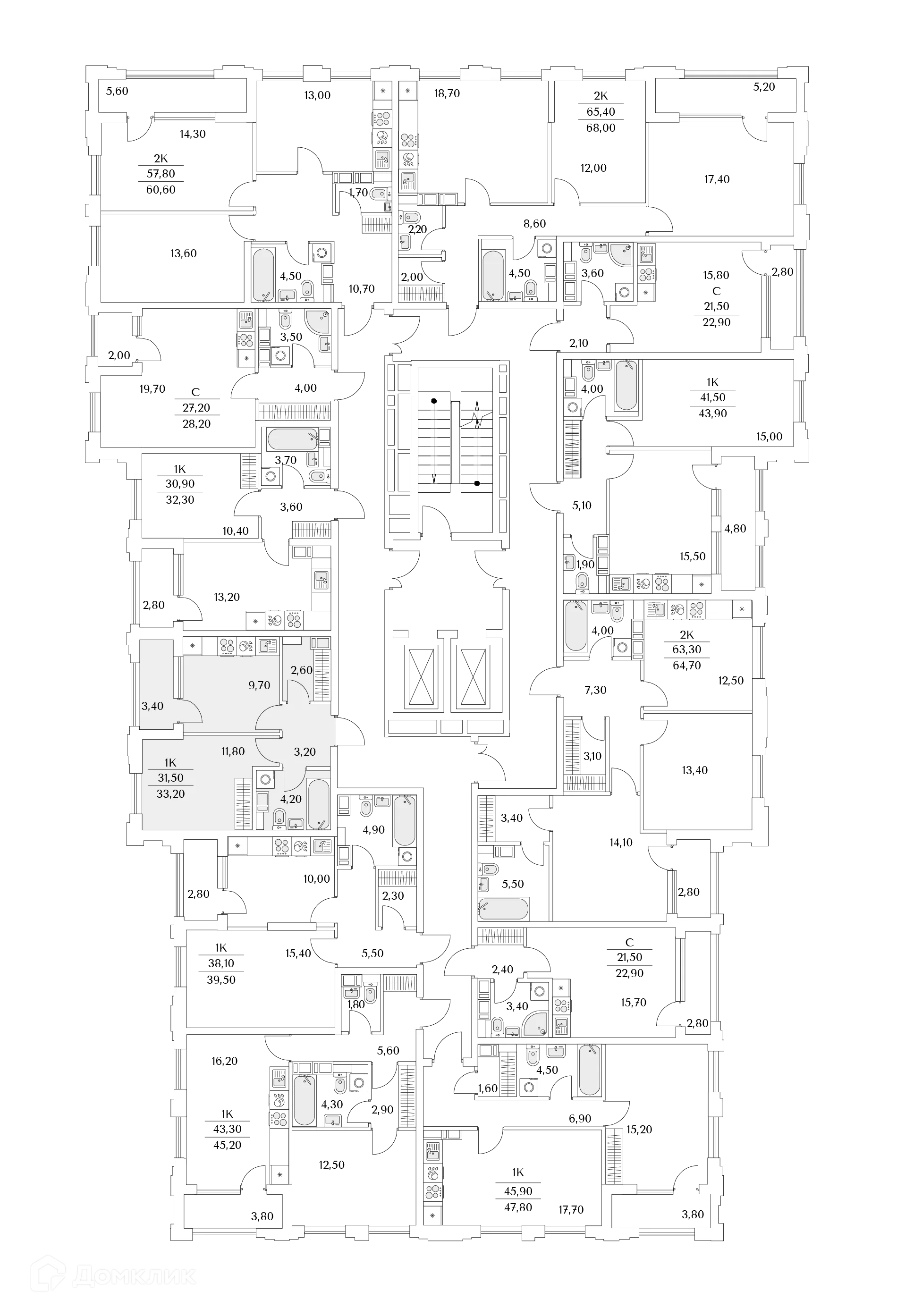 Фото квартиры в ЖК "Тайм Сквер"