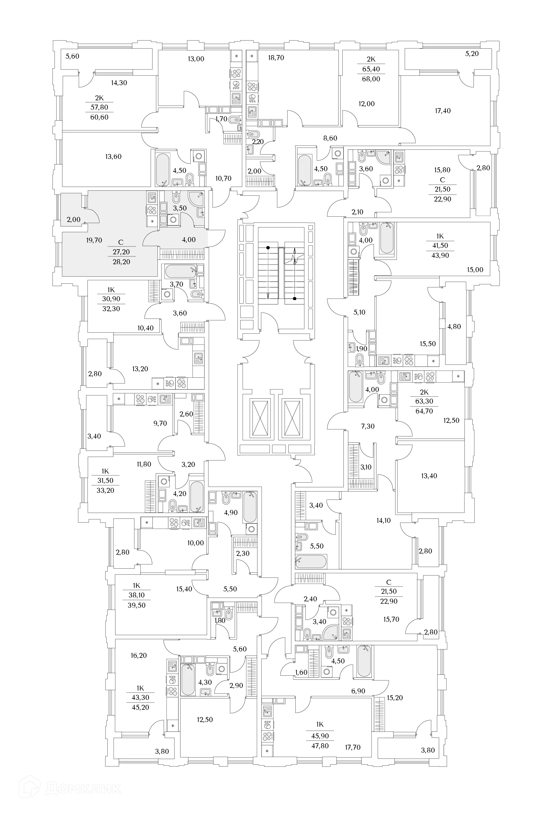 Фото квартиры в ЖК "Тайм Сквер"