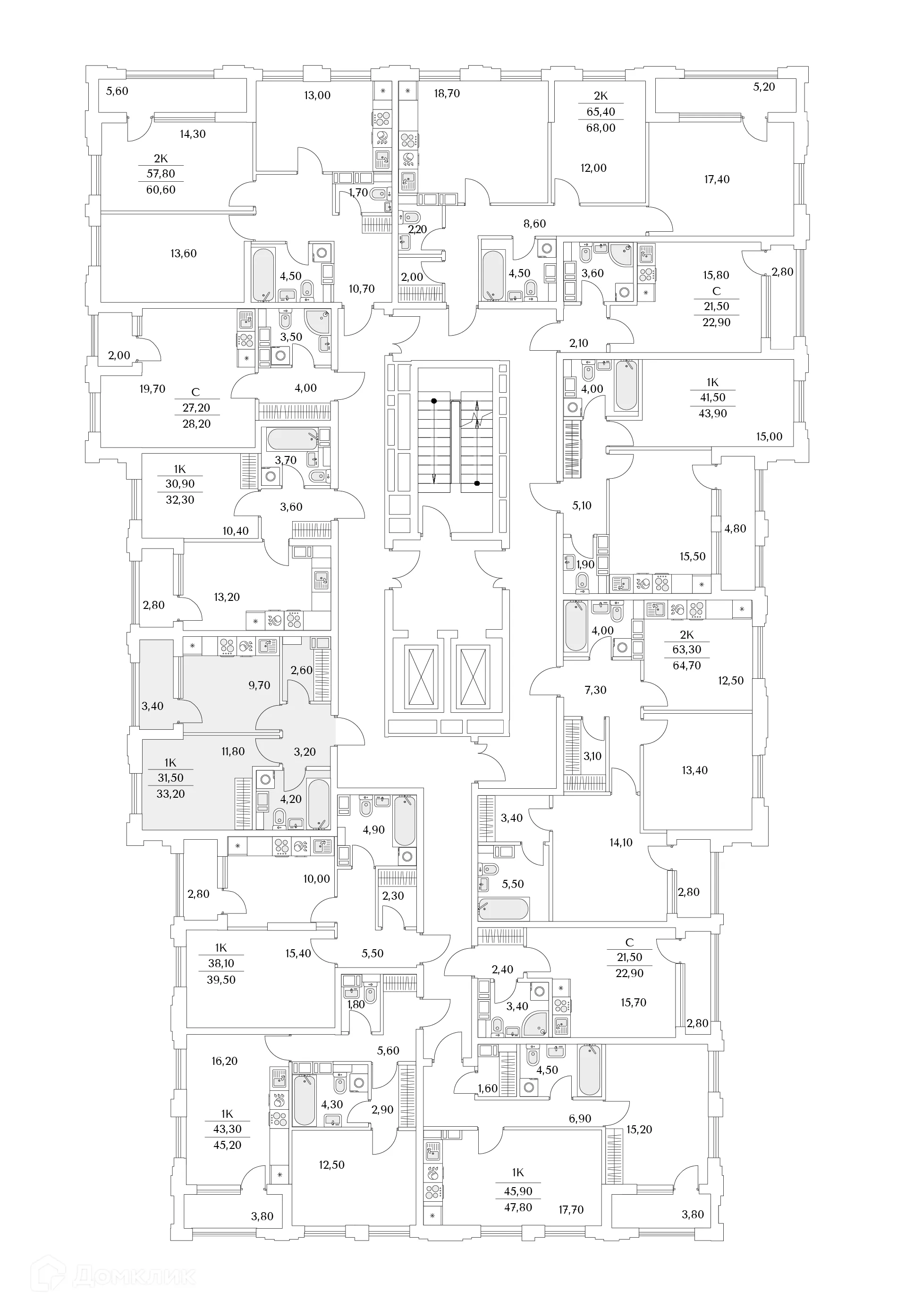 Фото квартиры в ЖК "Тайм Сквер"