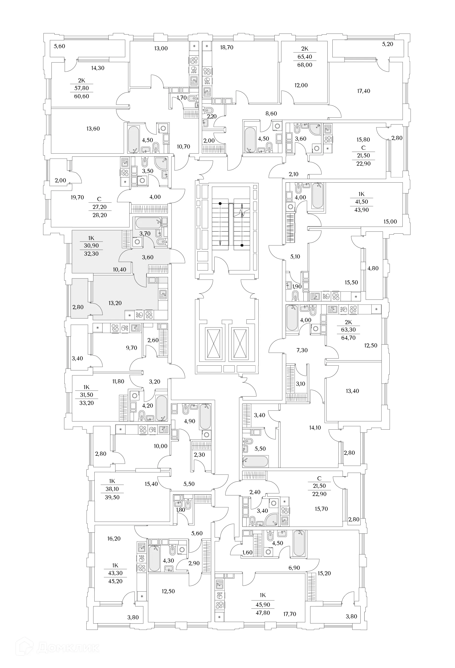 Фото квартиры в ЖК "Тайм Сквер"