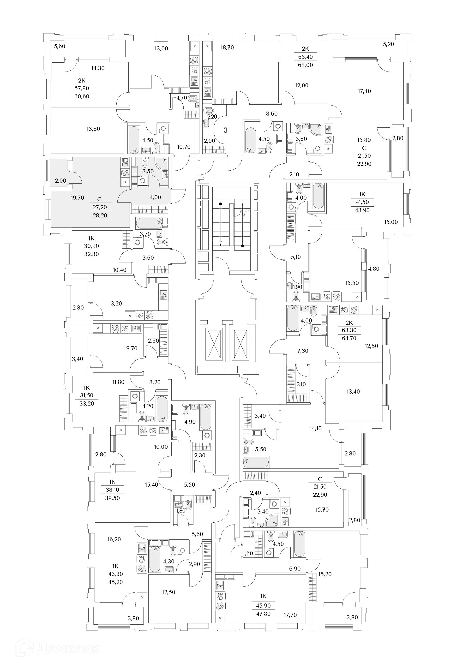 Фото квартиры в ЖК "Тайм Сквер"