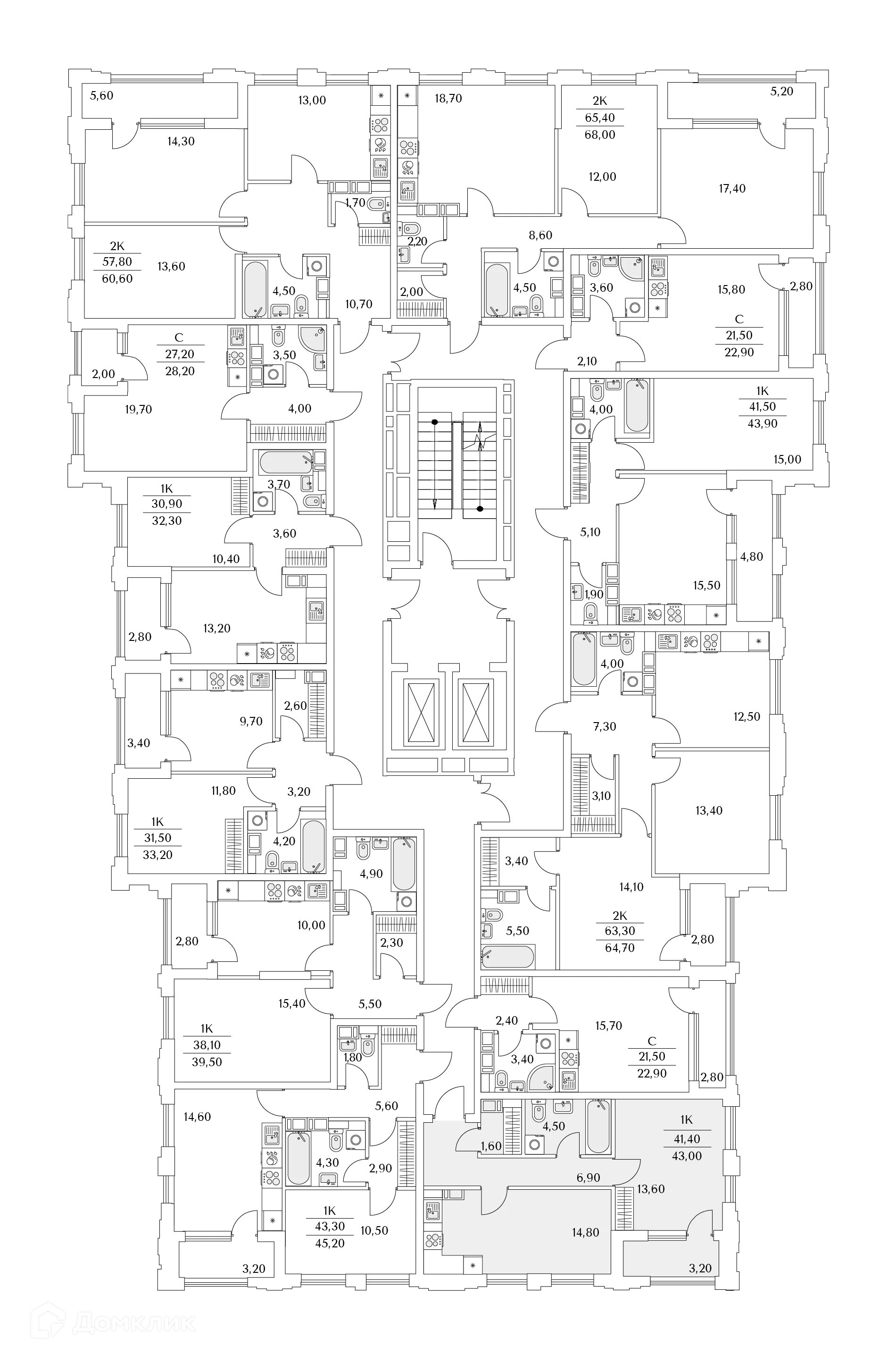 Фото квартиры в ЖК "Тайм Сквер"