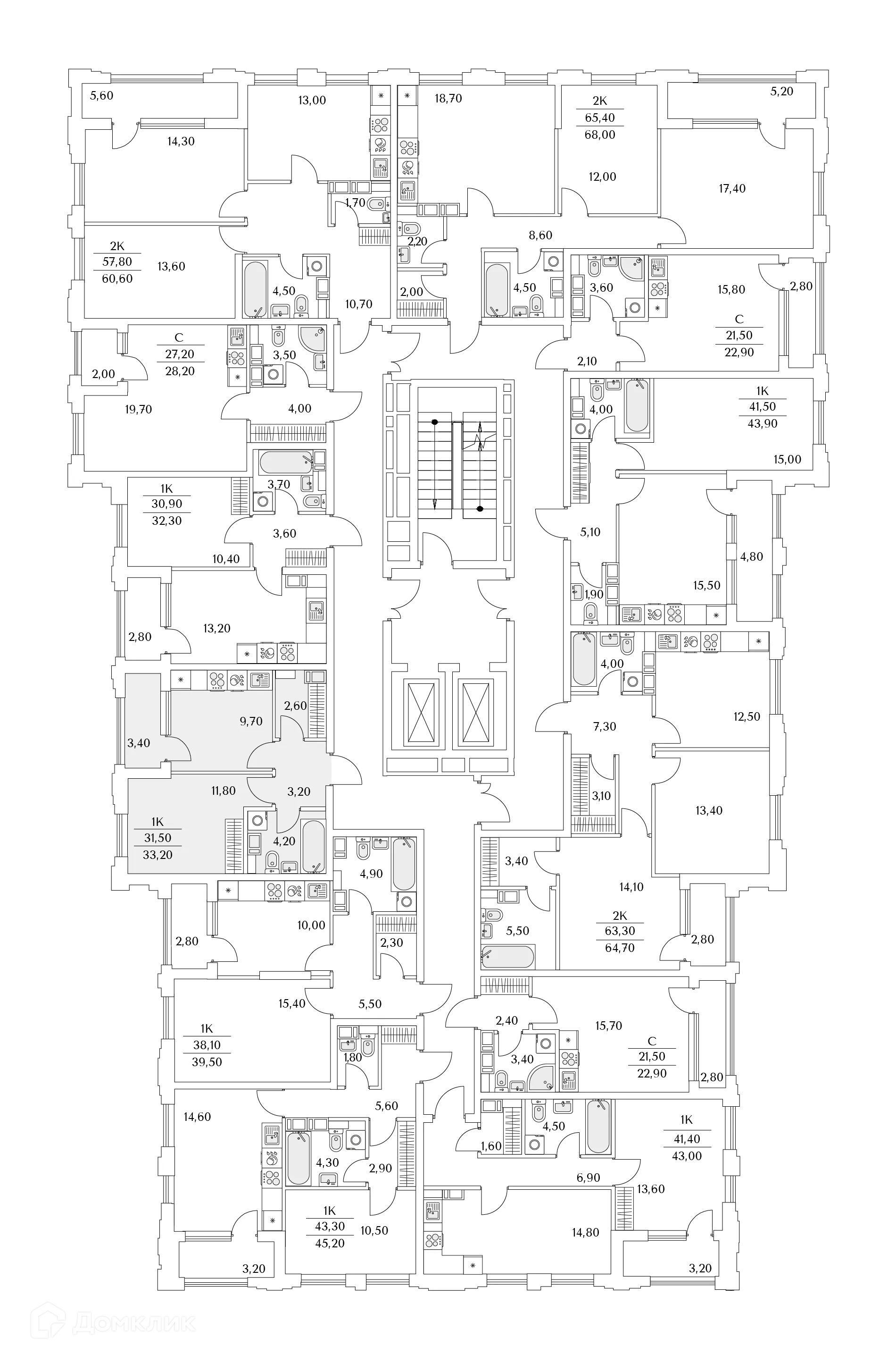 Фото квартиры в ЖК "Тайм Сквер"