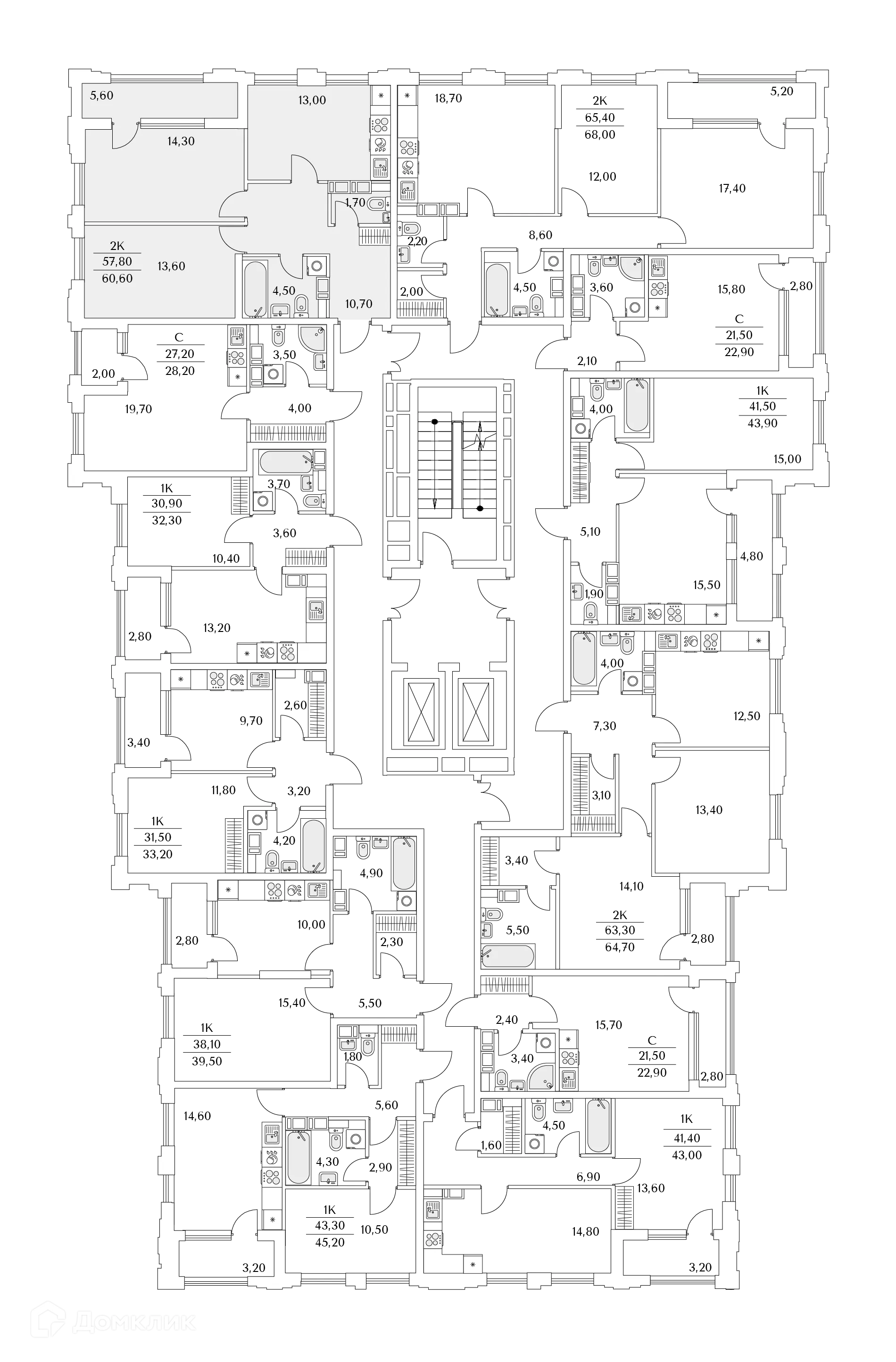 Фото квартиры в ЖК "Тайм Сквер"