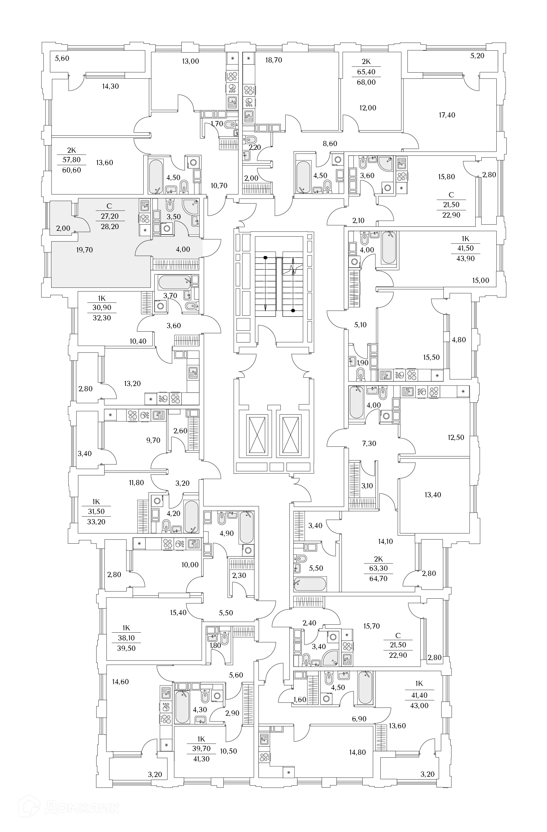 Фото квартиры в ЖК "Тайм Сквер"