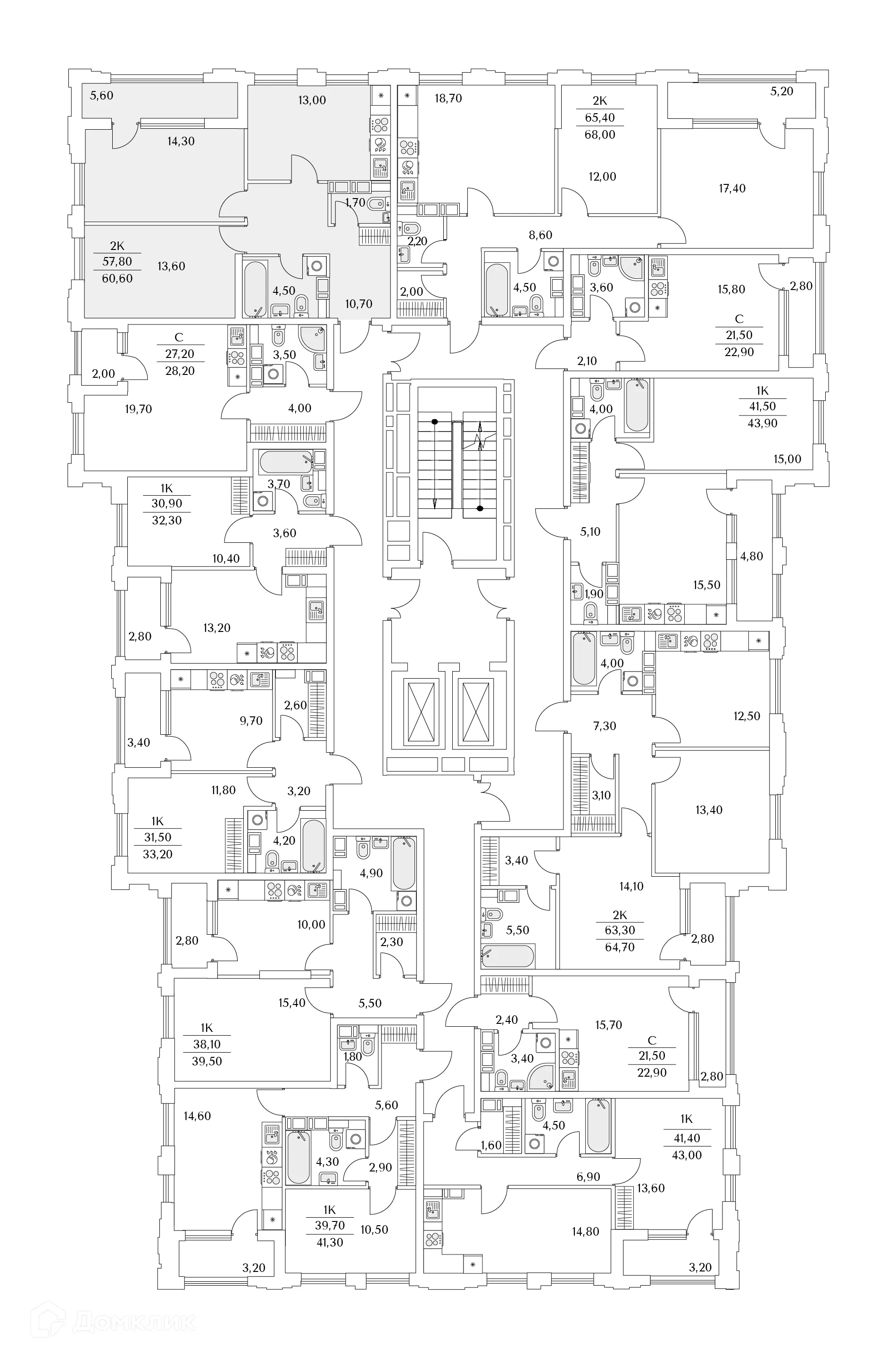 Фото квартиры в ЖК "Тайм Сквер"