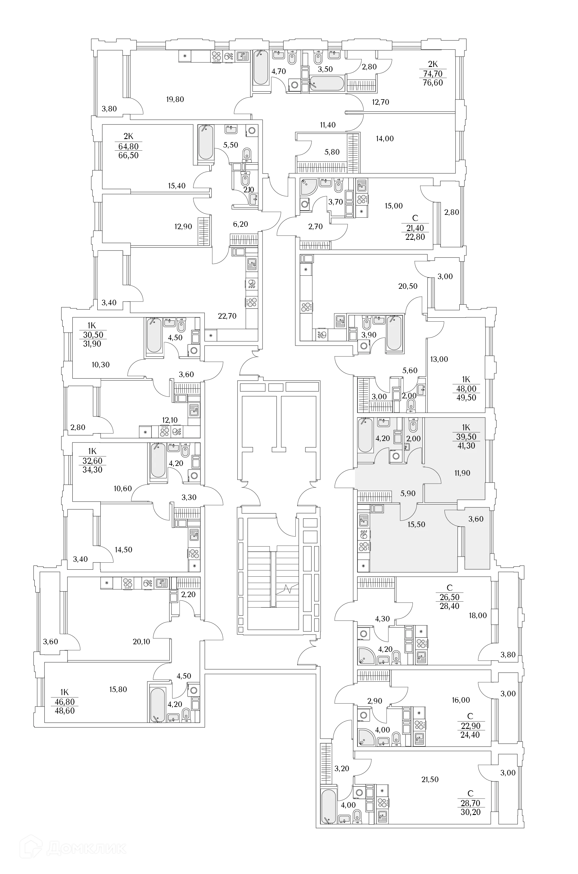 Фото квартиры в ЖК "Тайм Сквер"