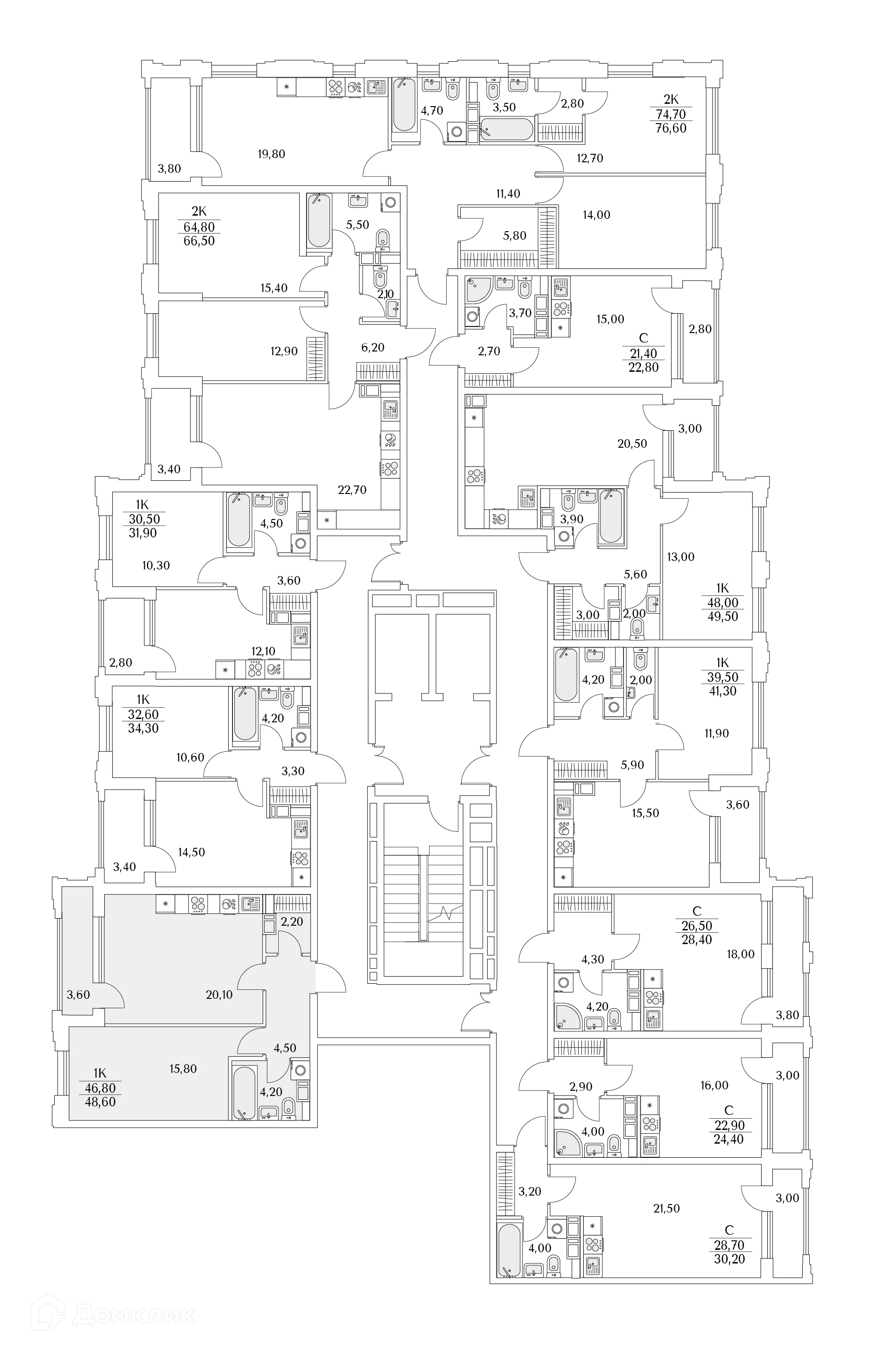 Фото квартиры в ЖК "Тайм Сквер"
