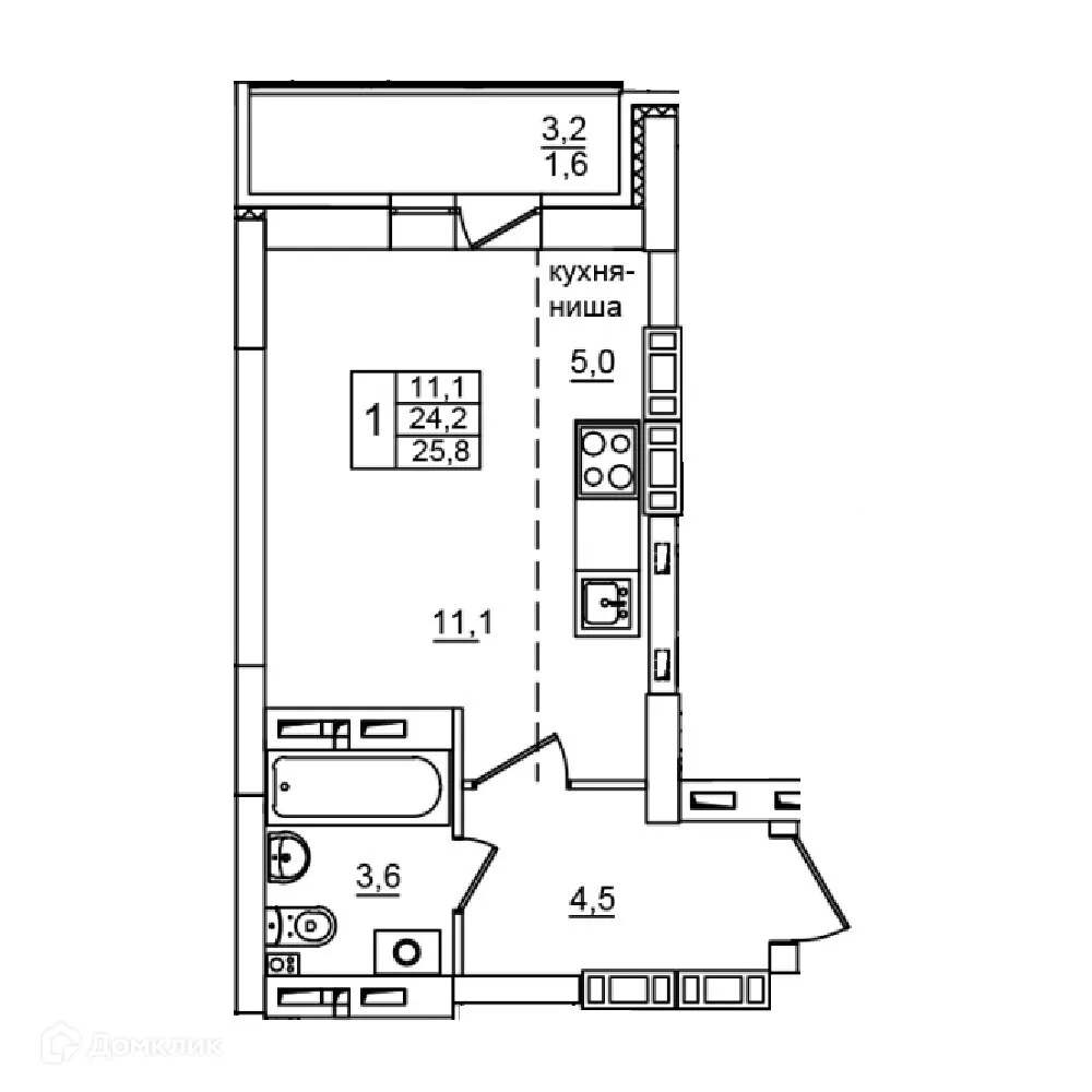 Фото квартиры в ЖК Сталь