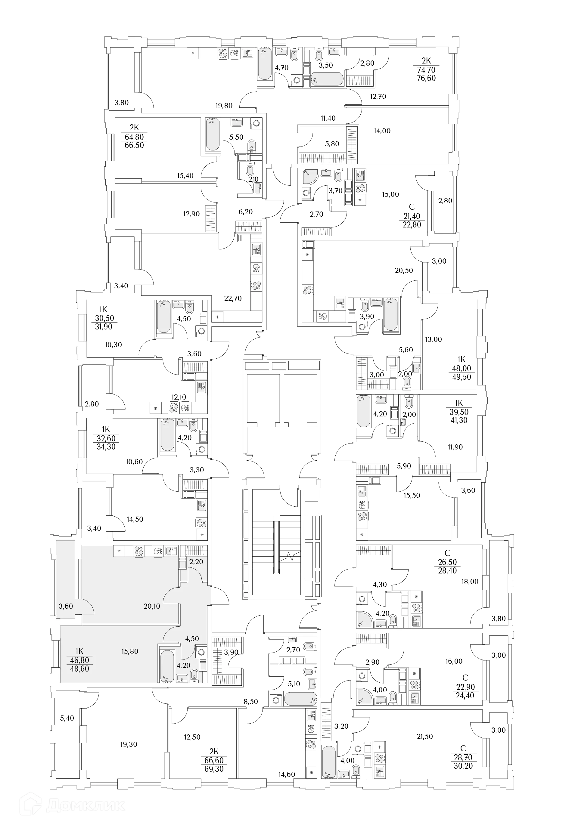 Фото квартиры в ЖК "Тайм Сквер"