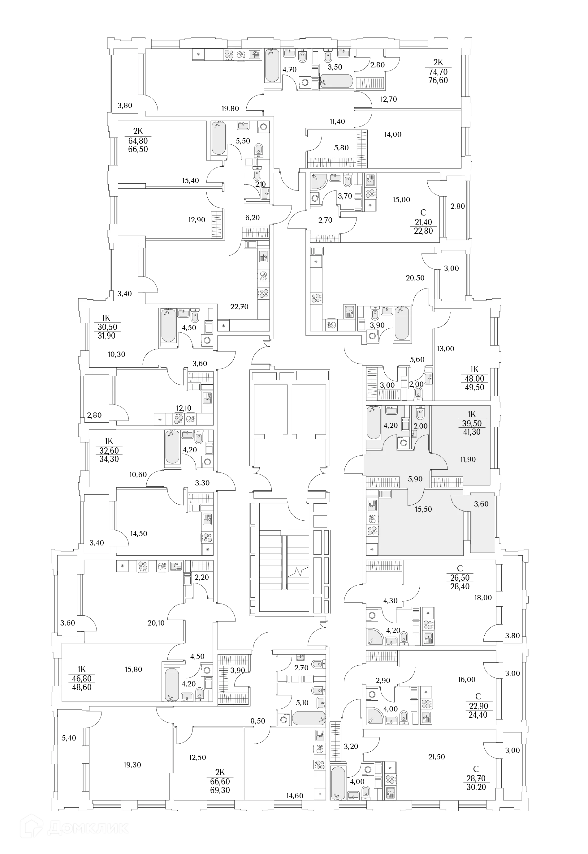 Фото квартиры в ЖК "Тайм Сквер"
