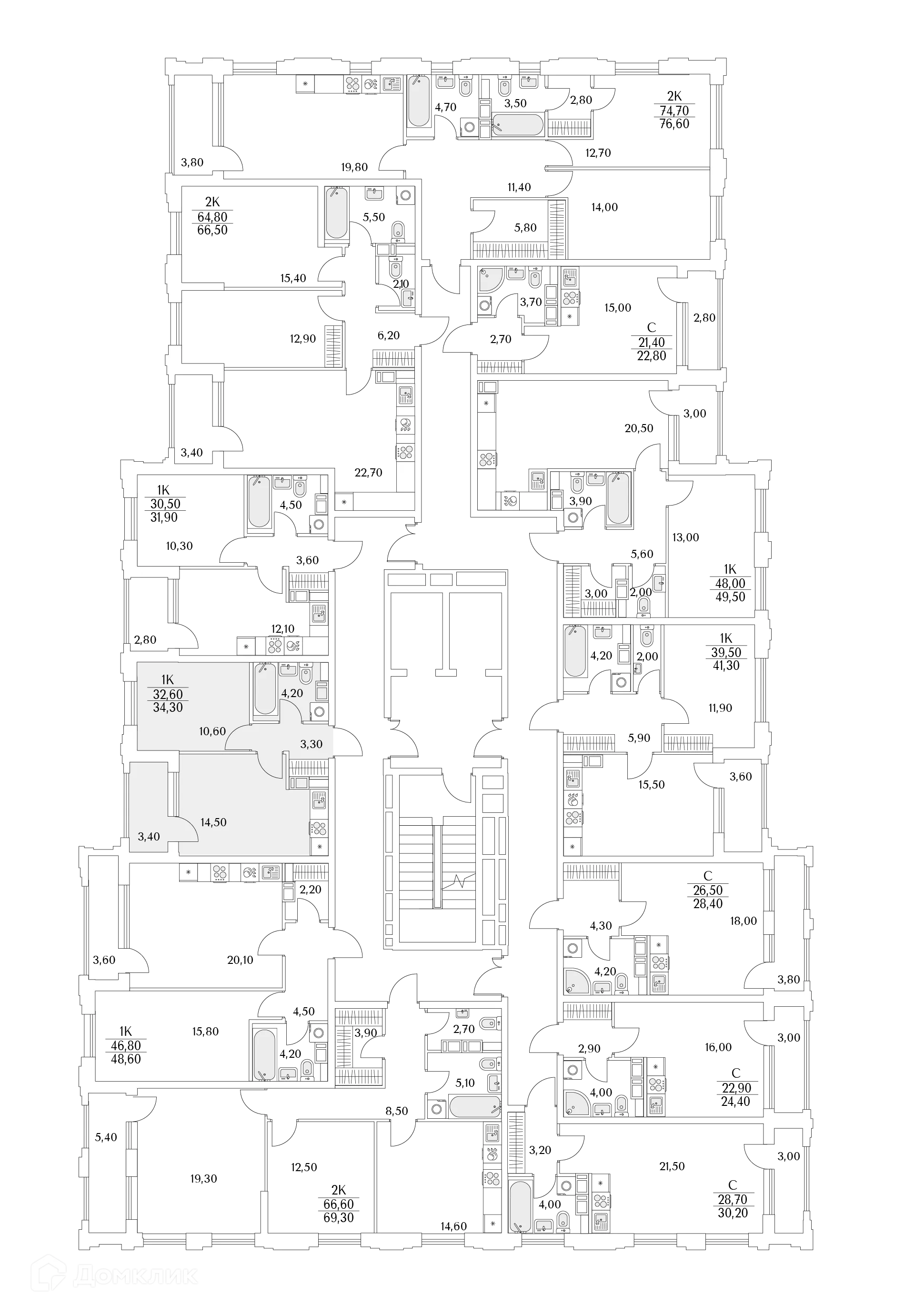 Фото квартиры в ЖК "Тайм Сквер"